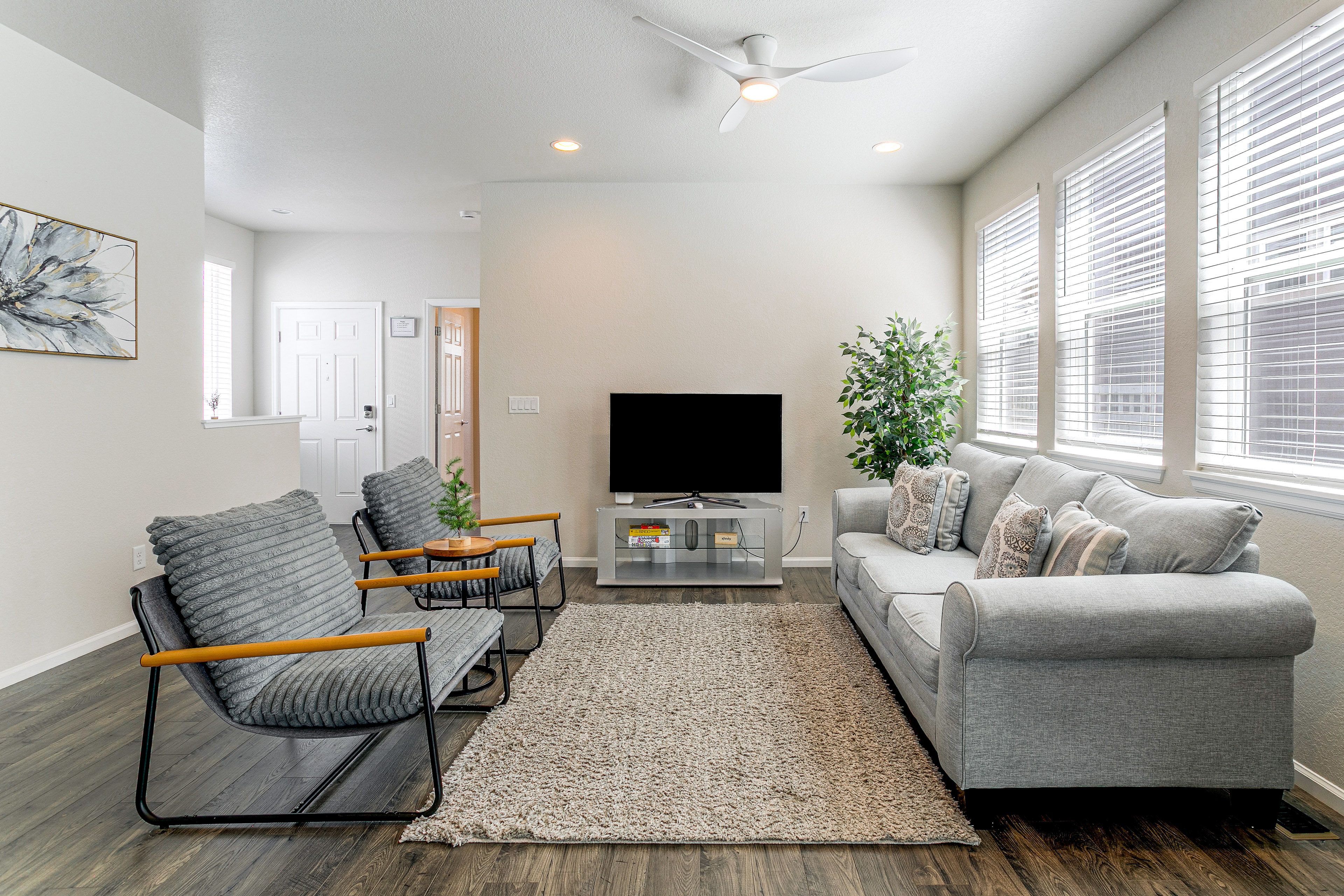 Living Space | Queen Sleeper Sofa | Smart TV