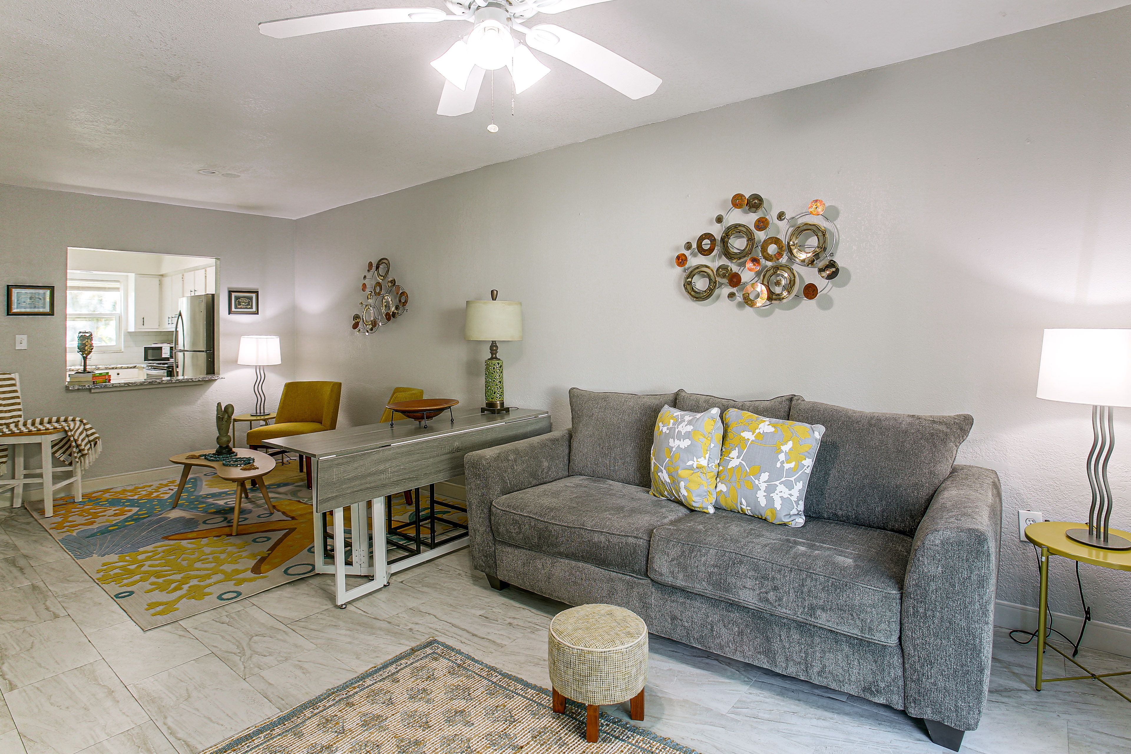 Living Room | Smart TV | Queen Sleeper Sofa