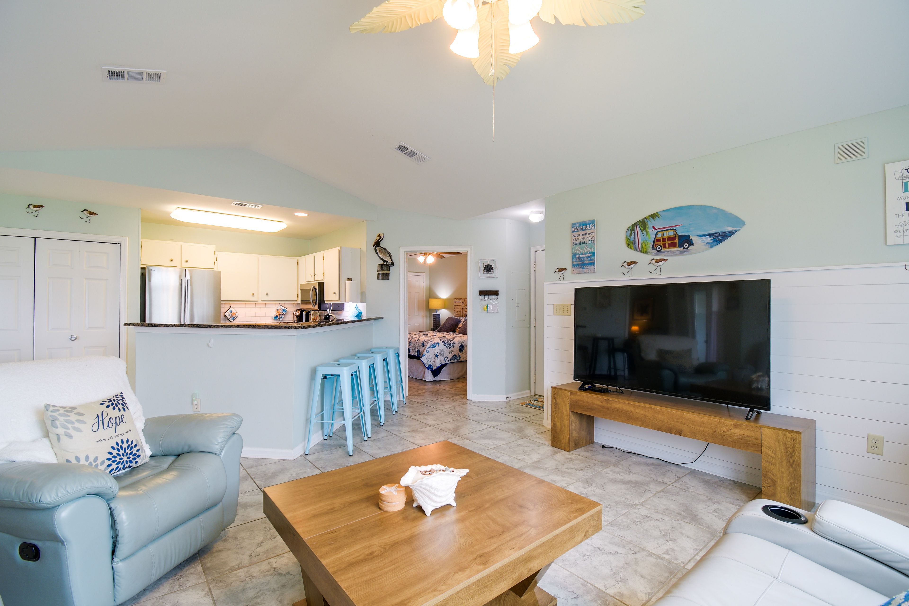 Gulf Shores Vacation Rental | 2BR | 2BA | 1,001 Sq Ft | Stairs Required
