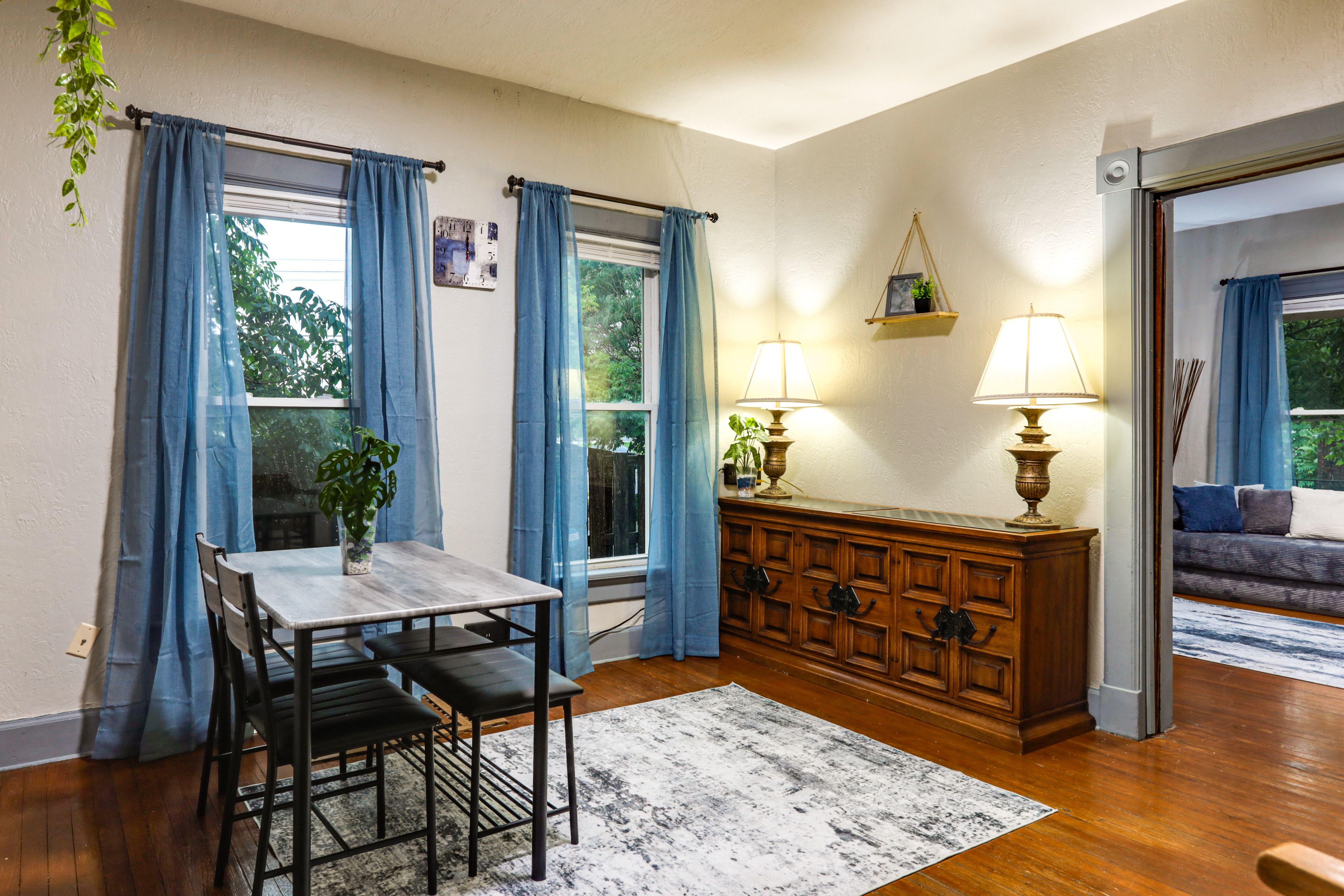 Dining Room | Dishware/Flatware Provided | 1st Floor