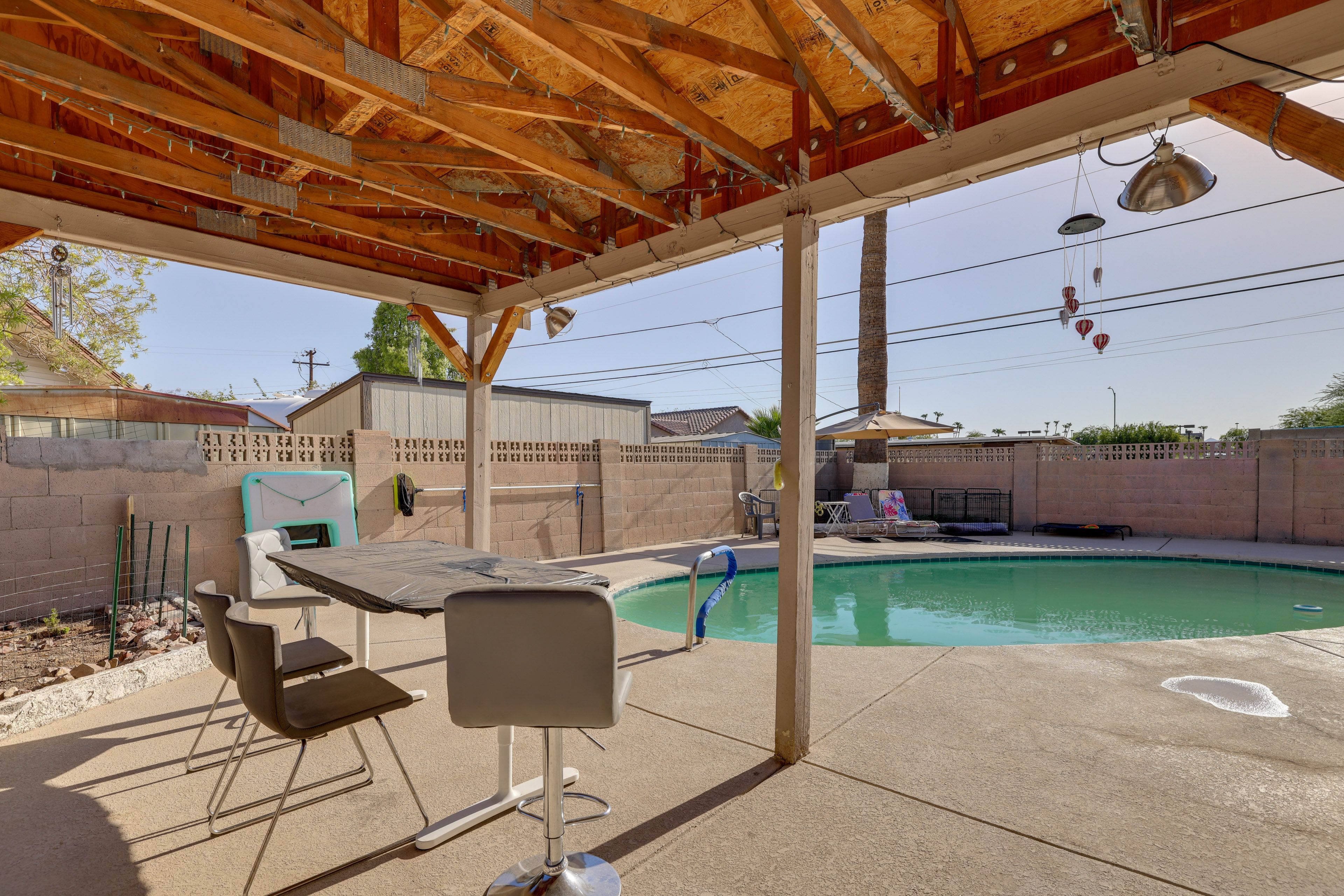 Shared Patio & Pool