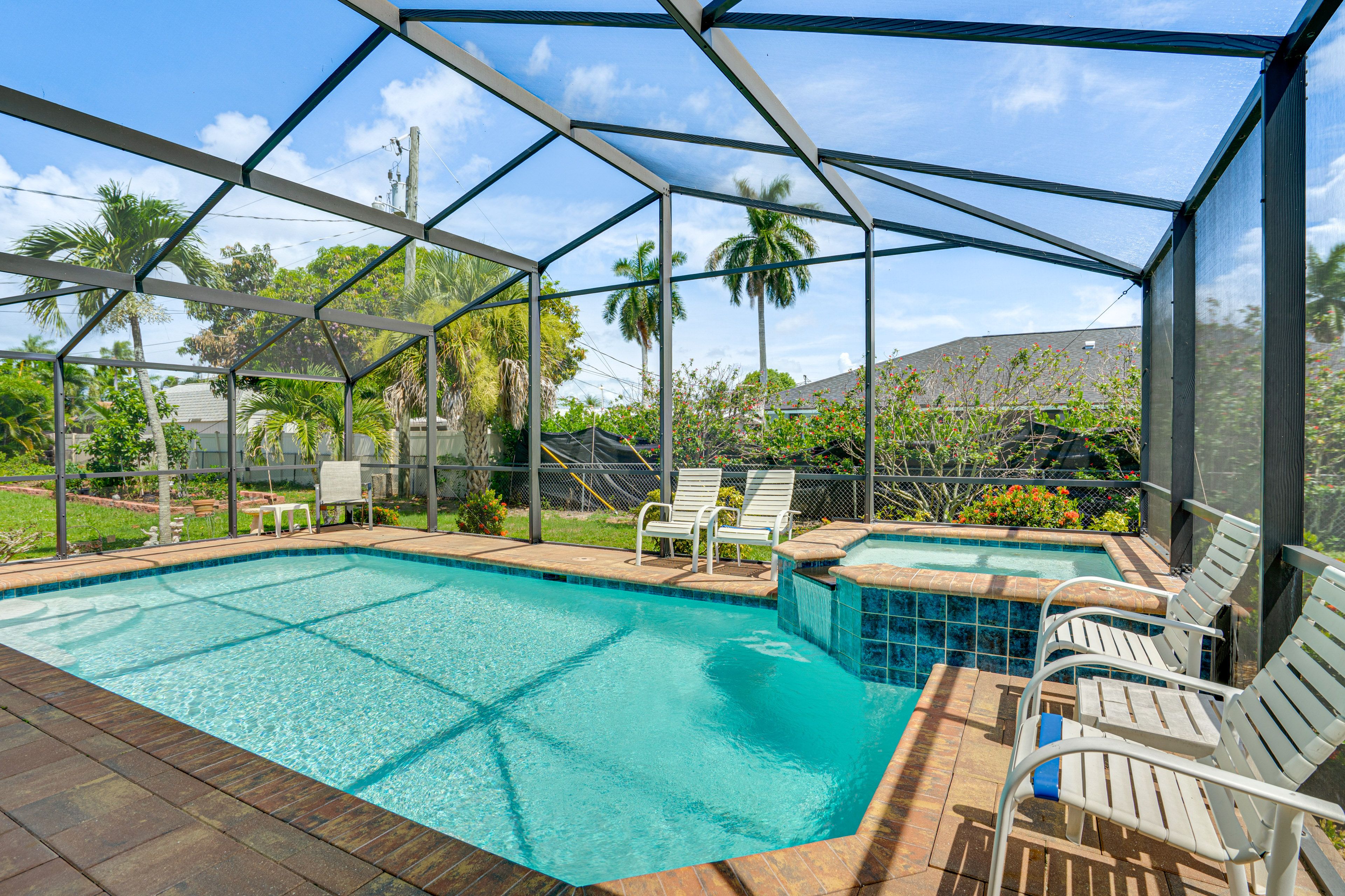 Private Backyard Area