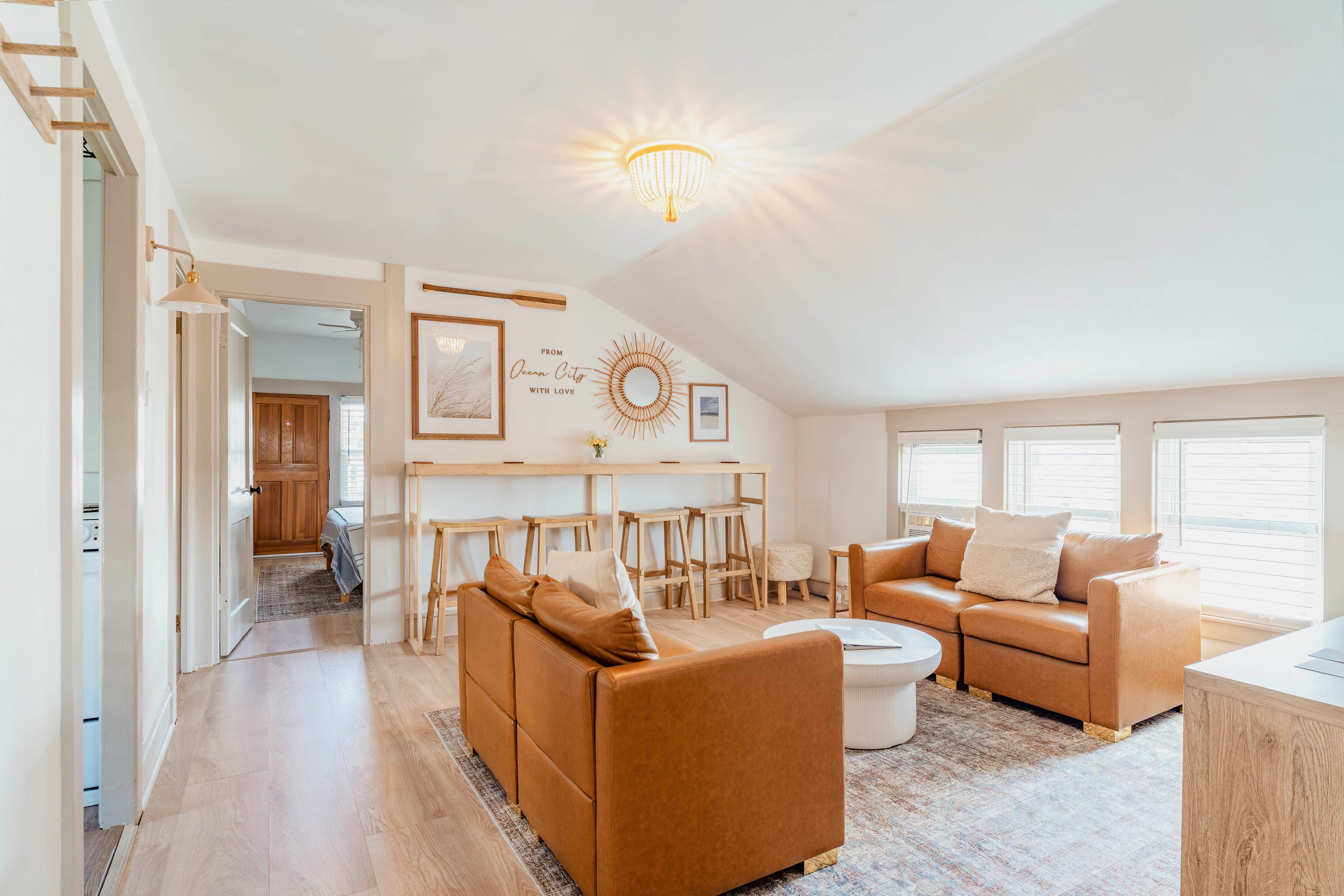 Top-Floor Unit | Living Room | Smart TV