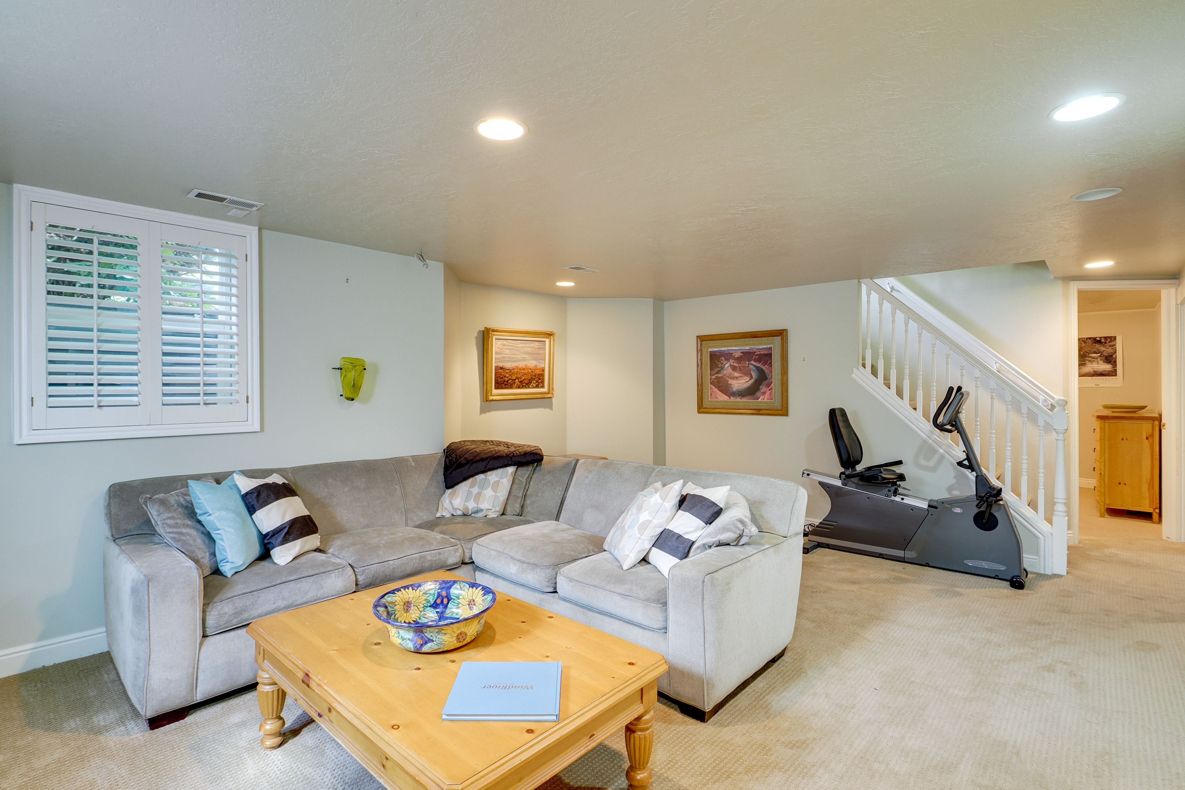 Living Room | Smart TVs | Board Games | Books | Lower Level