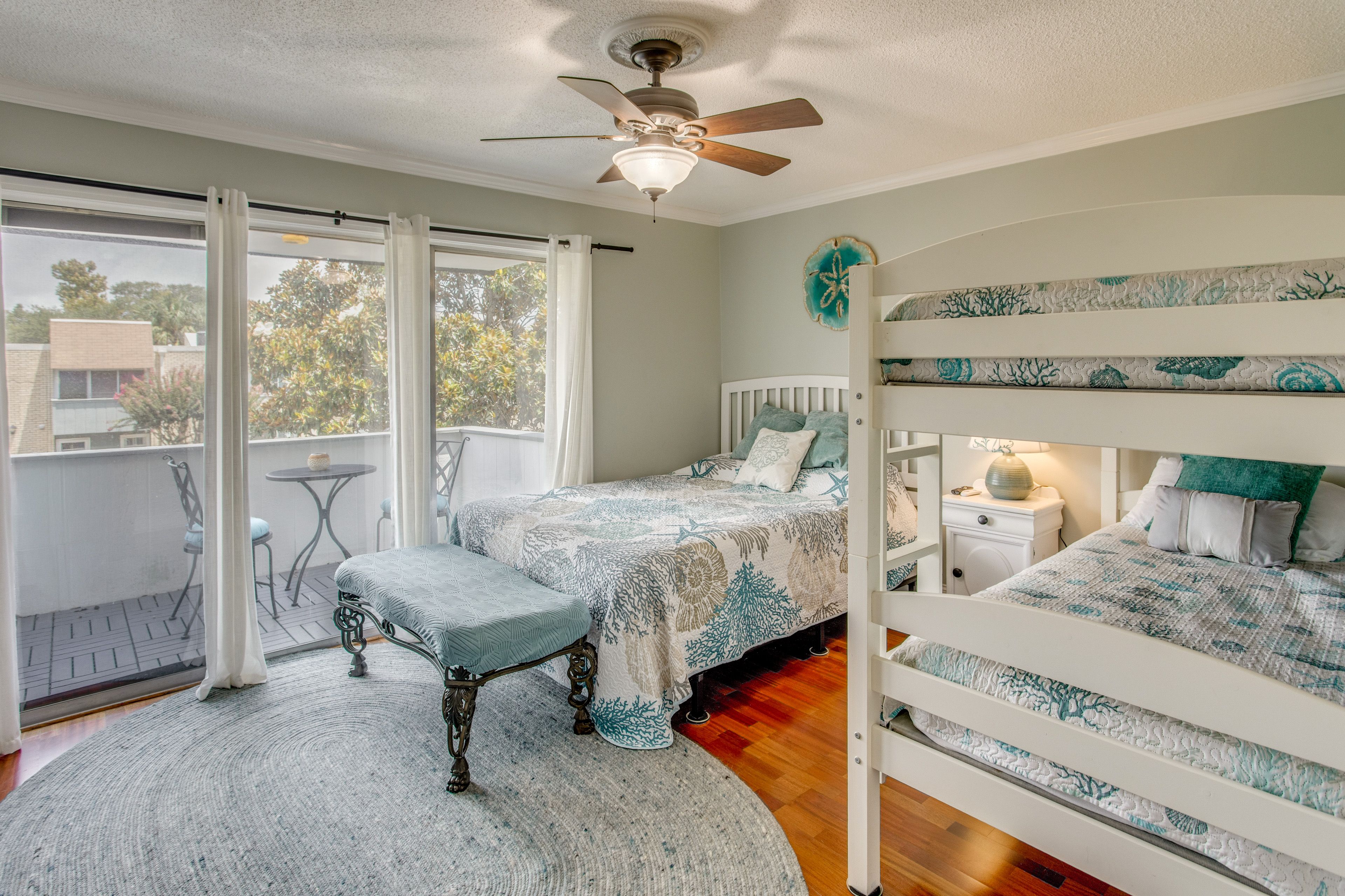 Bedroom 2 | Queen Bed | Twin Bunk Bed | 2nd Floor
