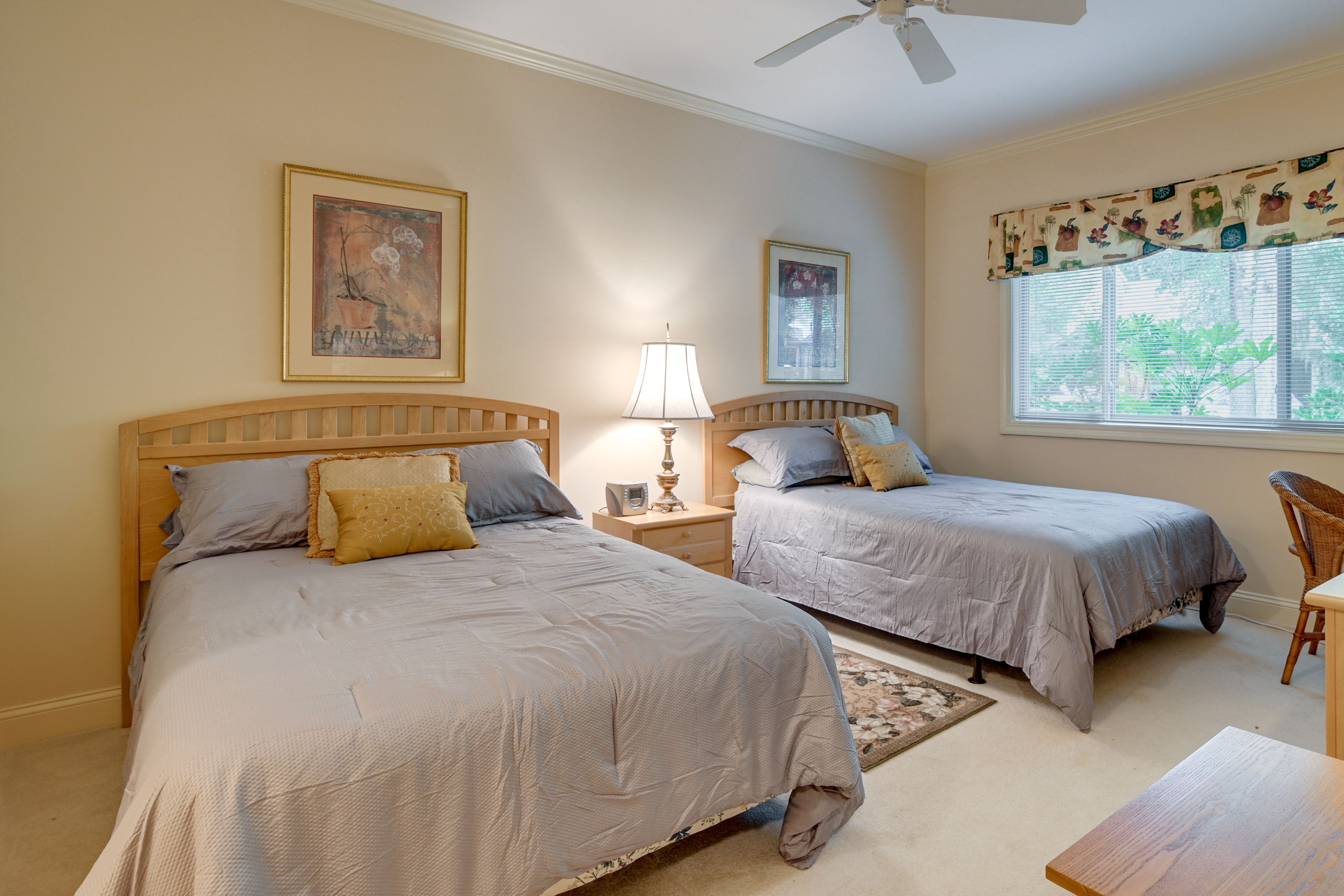 Bedroom 3 | 2 Queen Beds | 1st Floor
