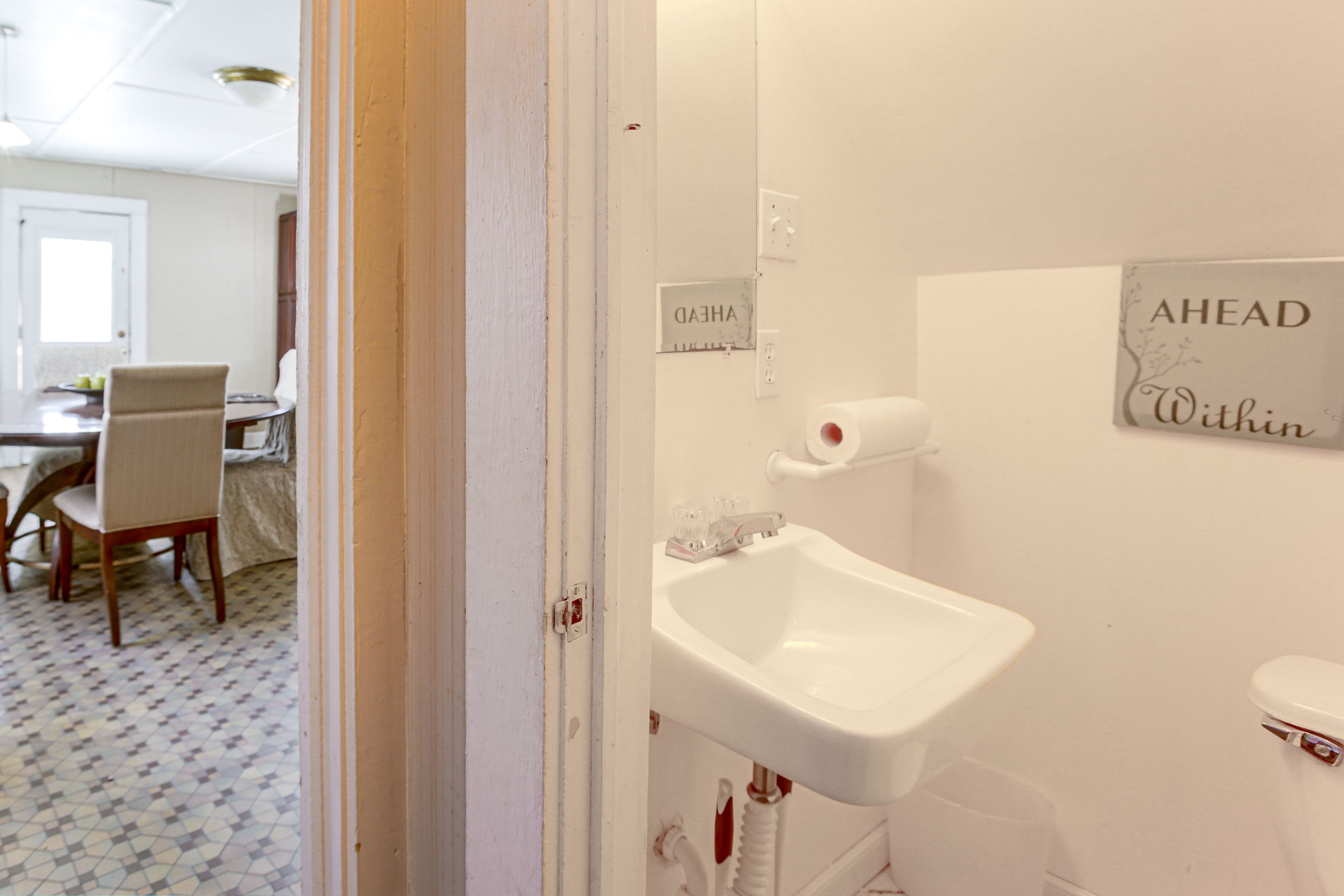 Half Bathroom | 1st Floor