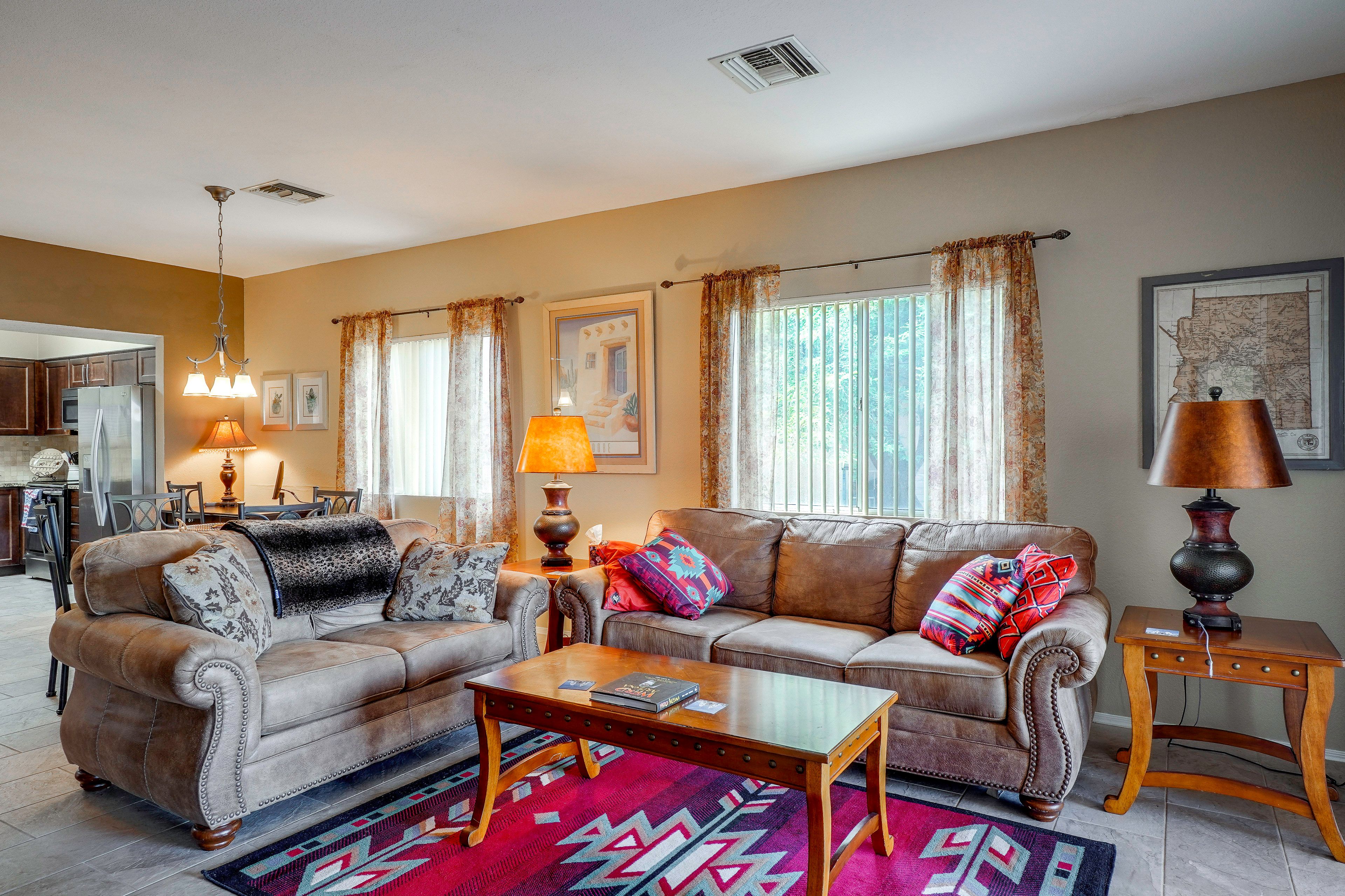Living Room | Queen Sleeper Sofa | Smart TV
