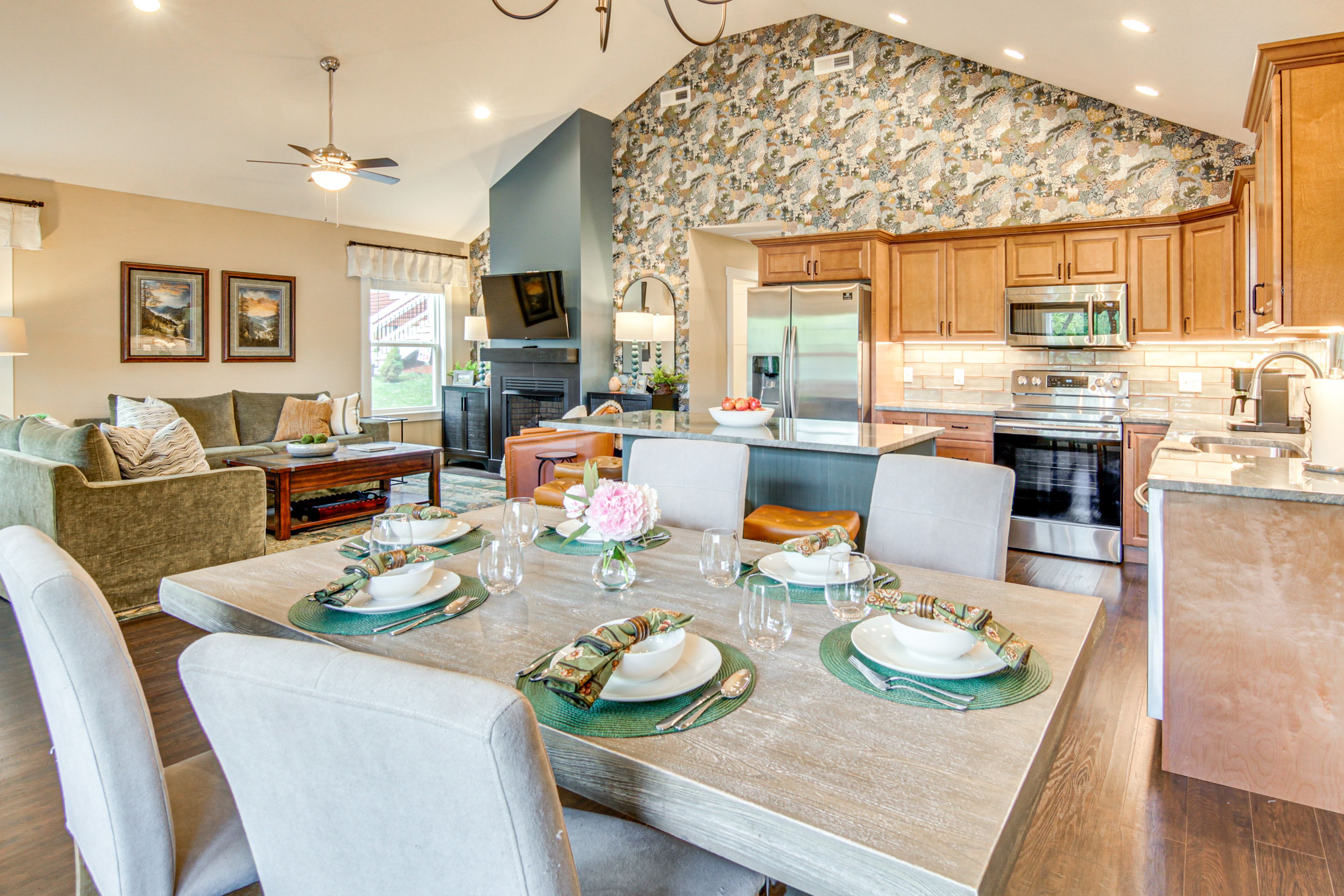Home A | Kitchen & Dining Area