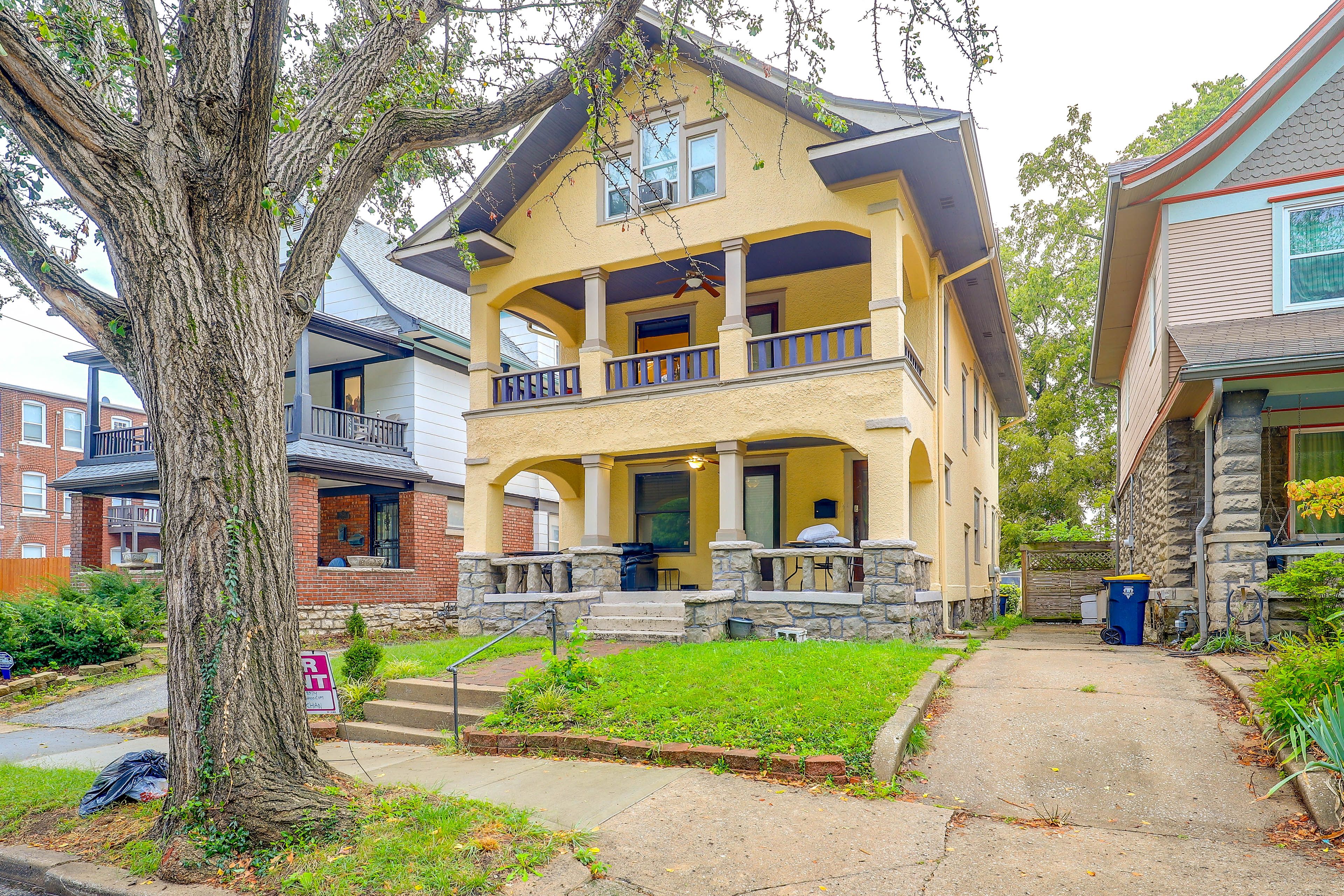 Kansas City Vacation Rental | 3BR | 2BA | 1,000 Sq Ft