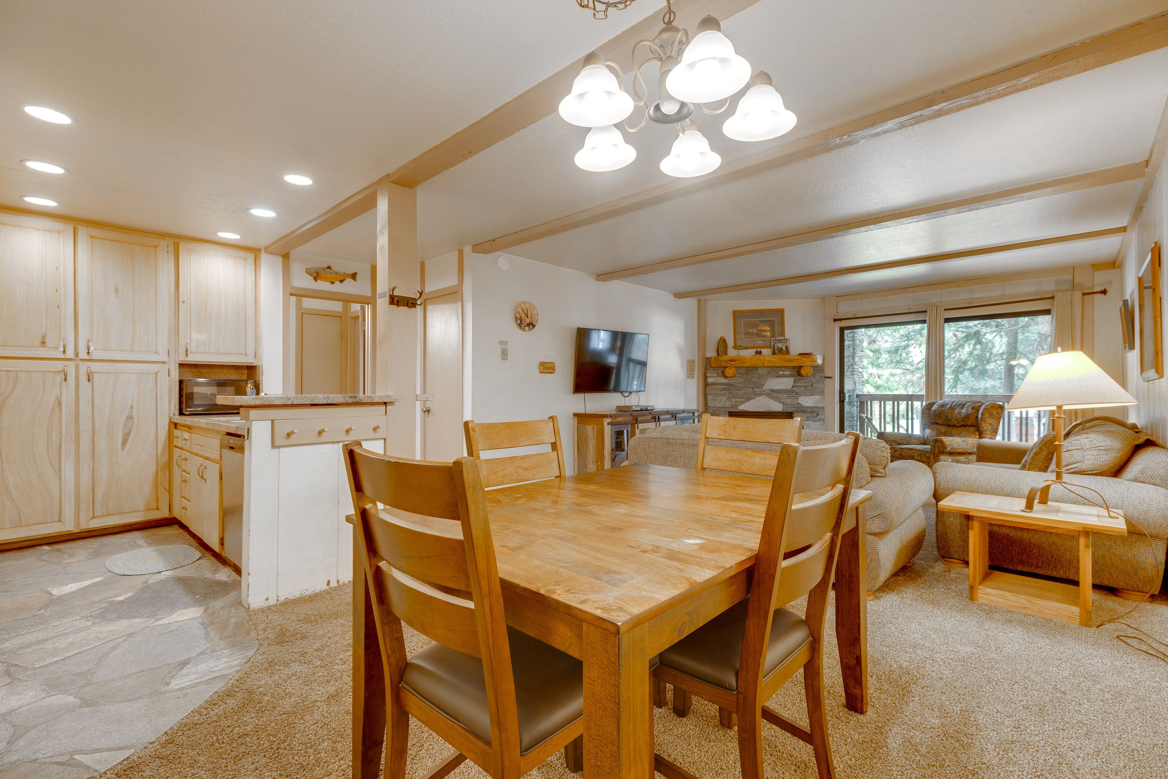 Interior | Open Floor Plan | Single-Story Condo