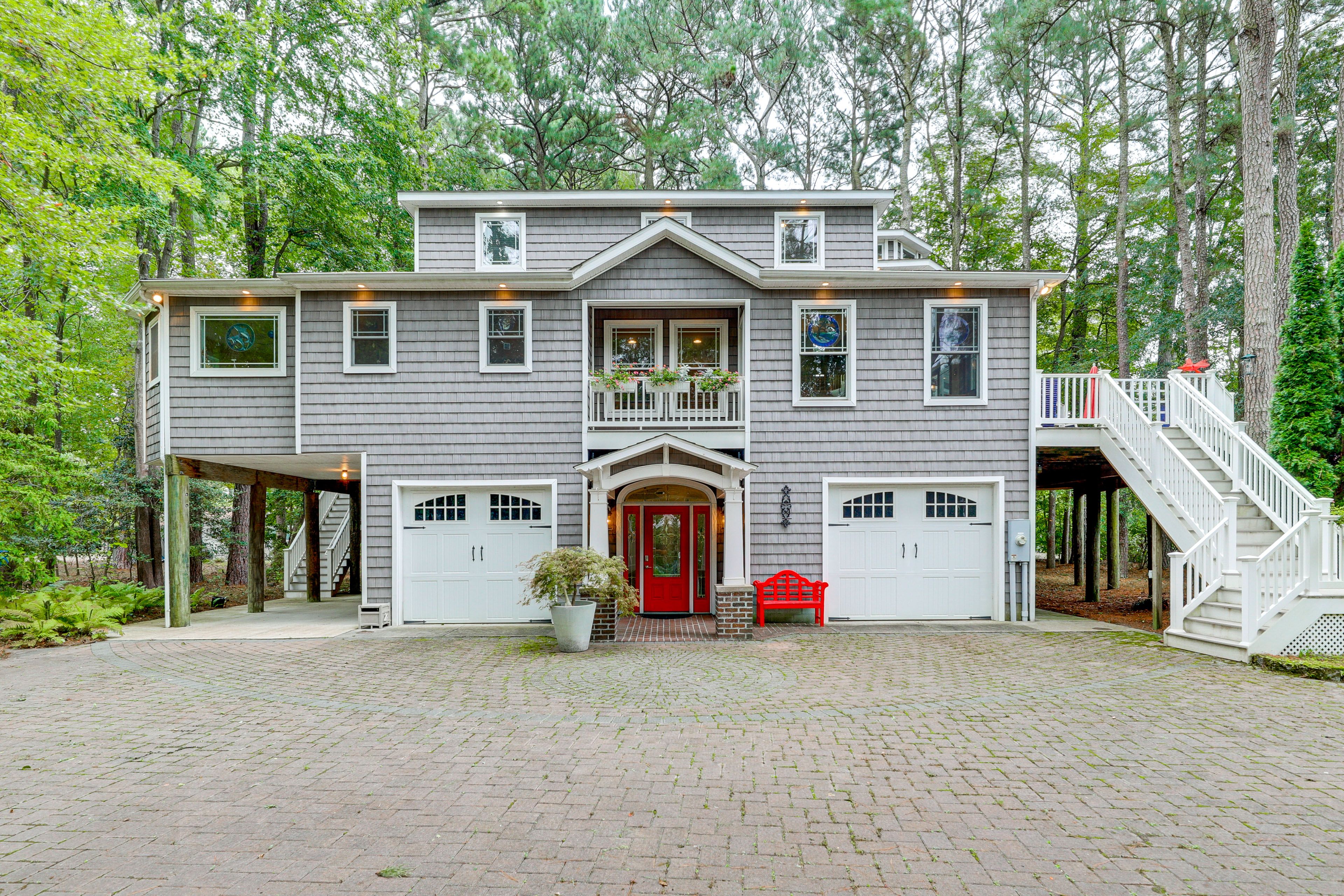 Exterior | 3-Story Home w/ Elevator
