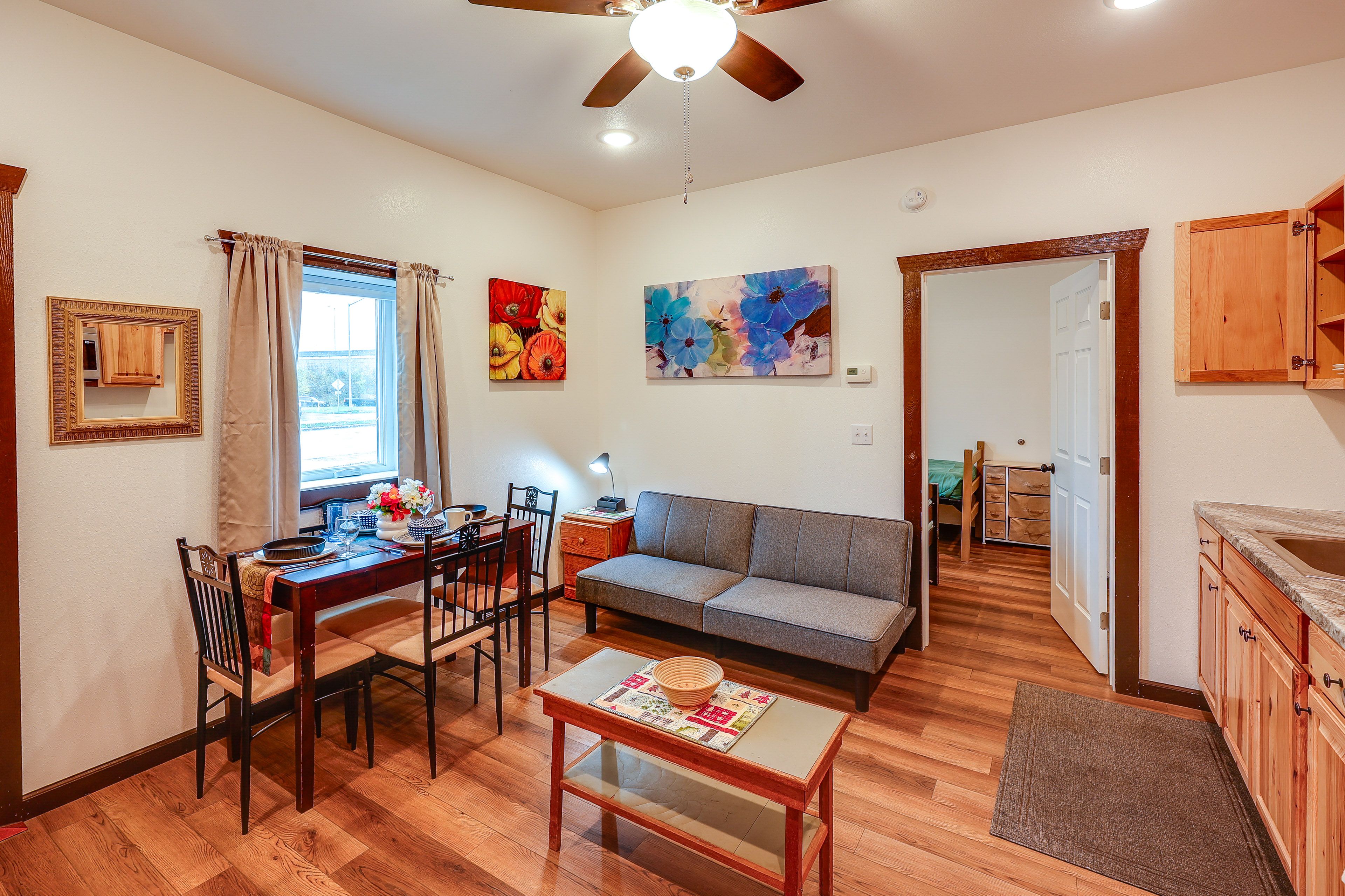 Living Room | Futon | Dining Table