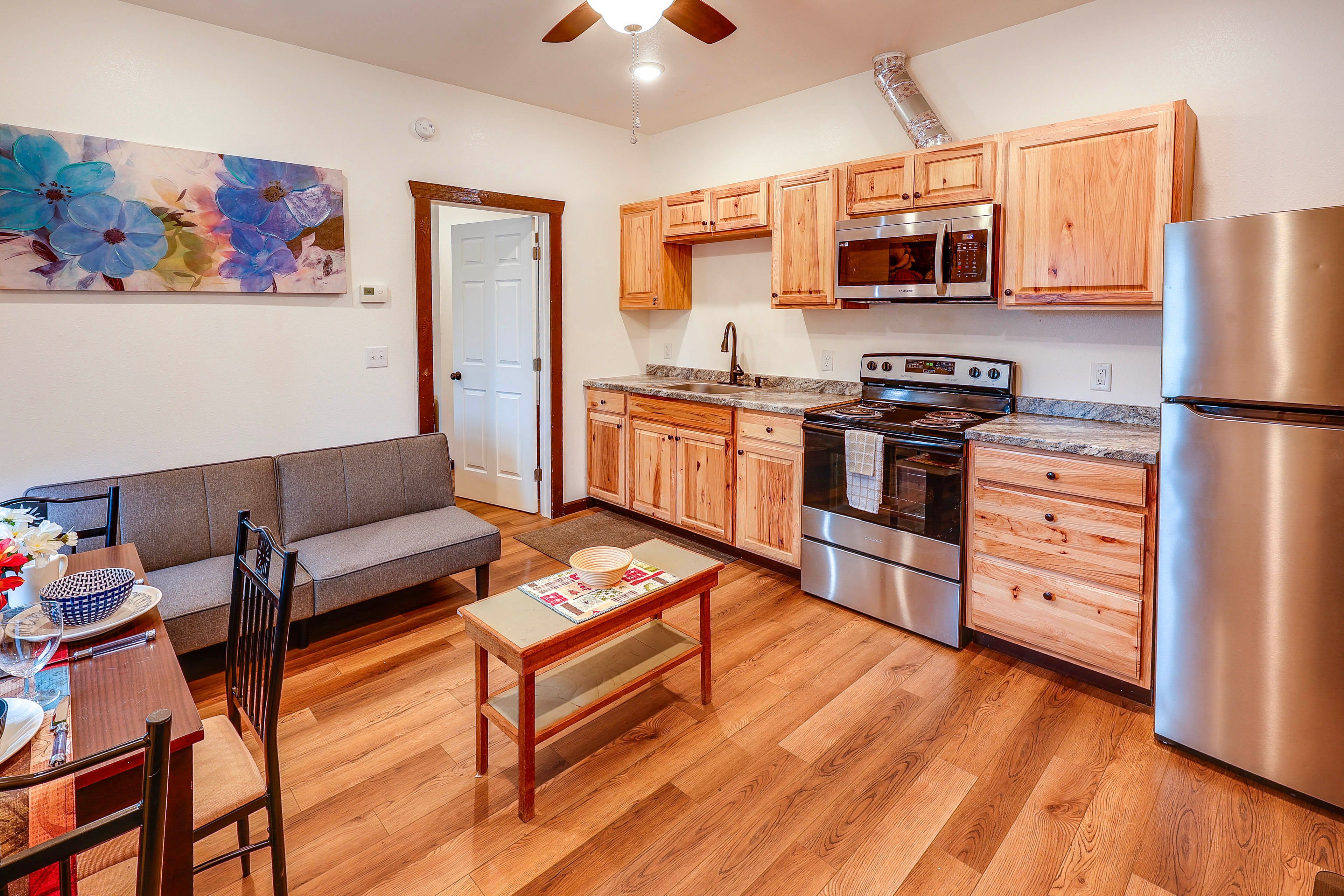 Fairbanks Vacation Rental | 1BR | 1BA | 210 Sq Ft