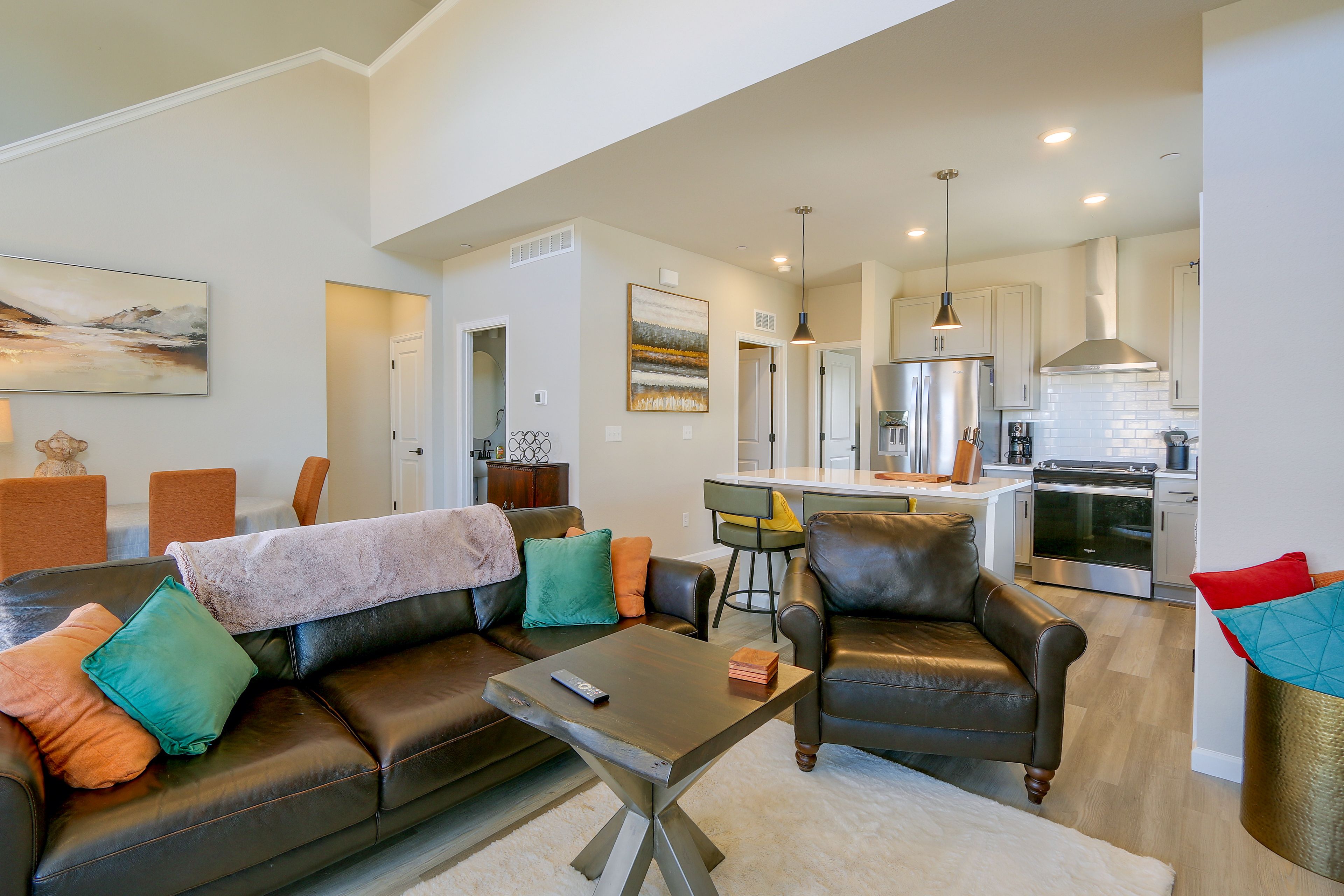 Main Living Area | Open Floor Plan | Central Heating & A/C