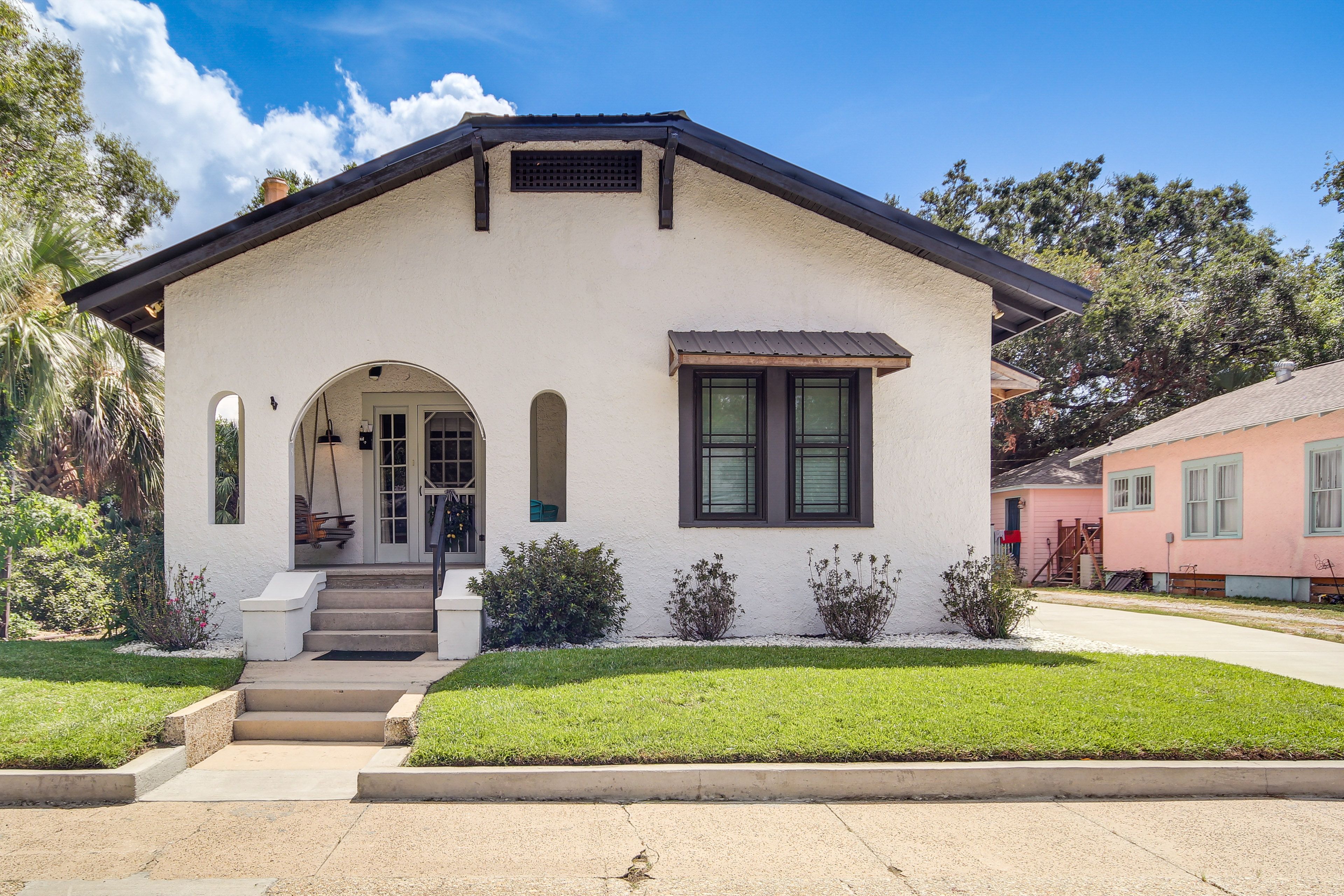 Exterior | Single-Story Home | Walkable Neighborhood