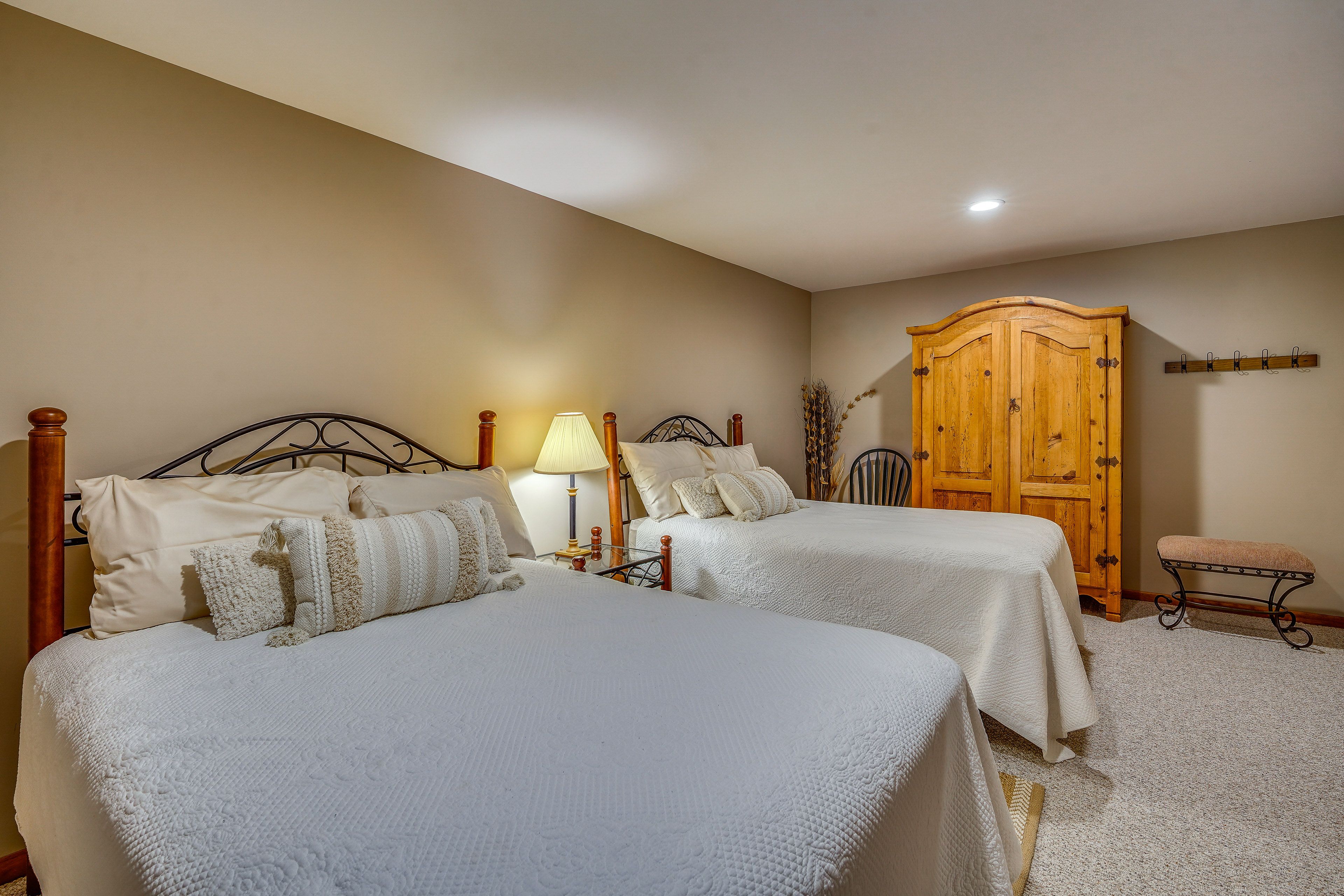 Bedroom | 2 Full Beds