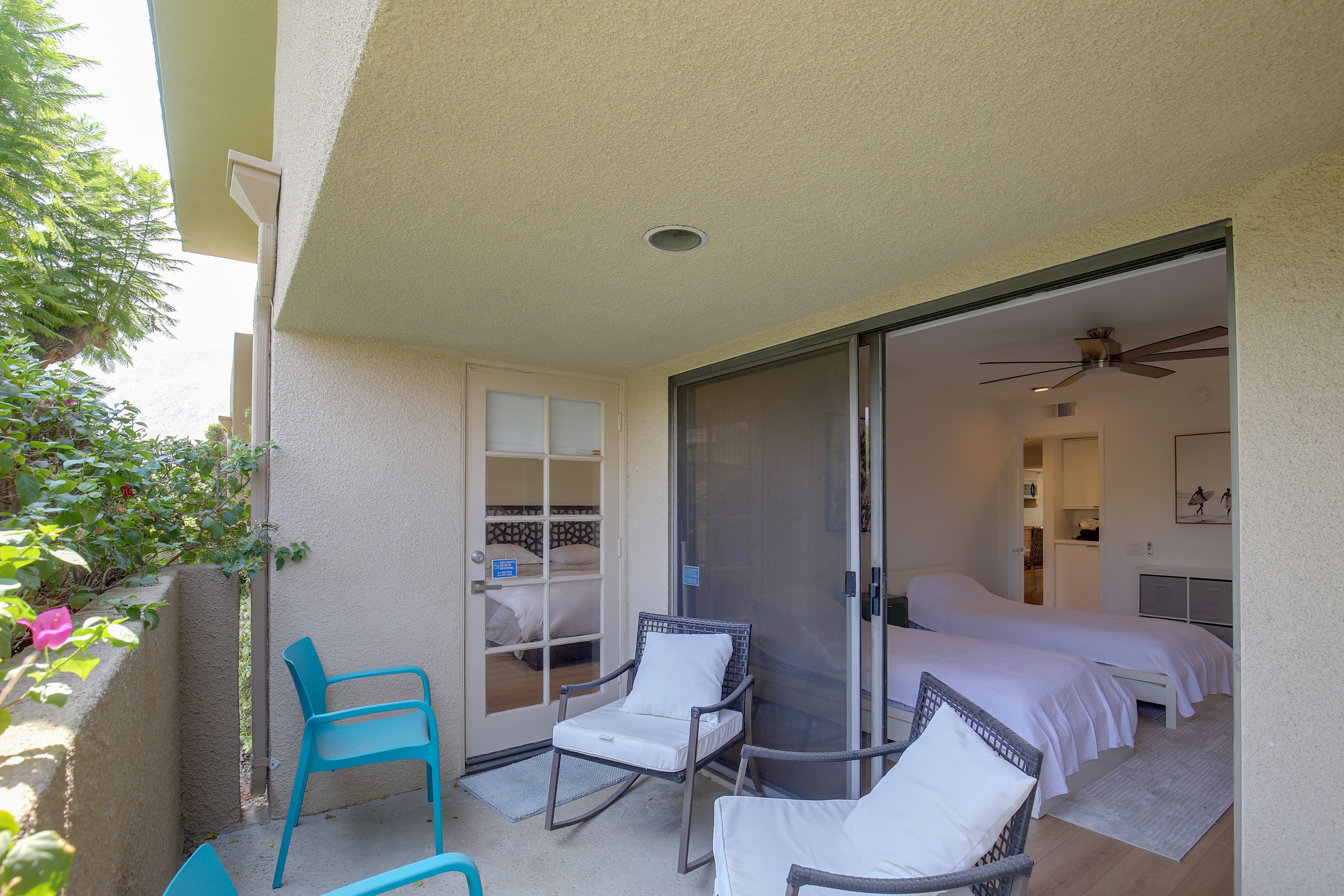 Side Patio | Access via Bedrooms