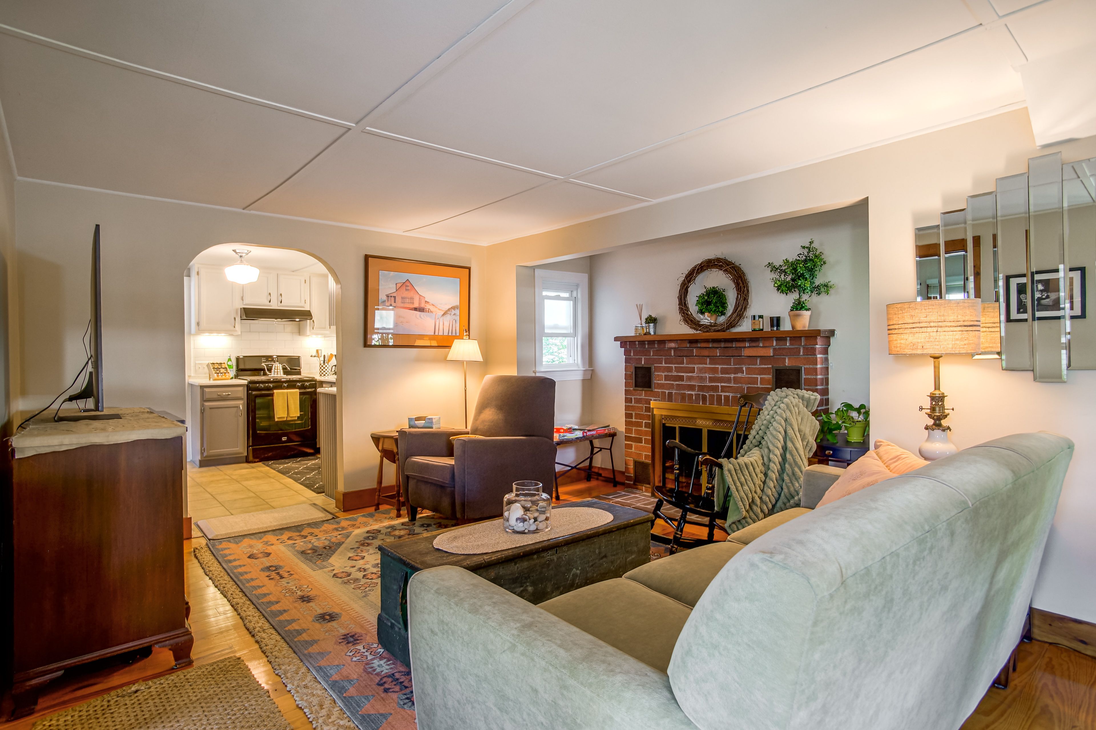 Wareham Vacation Rental | 2BR | 1BA | 800 Sq Ft | 2 Steps for Access