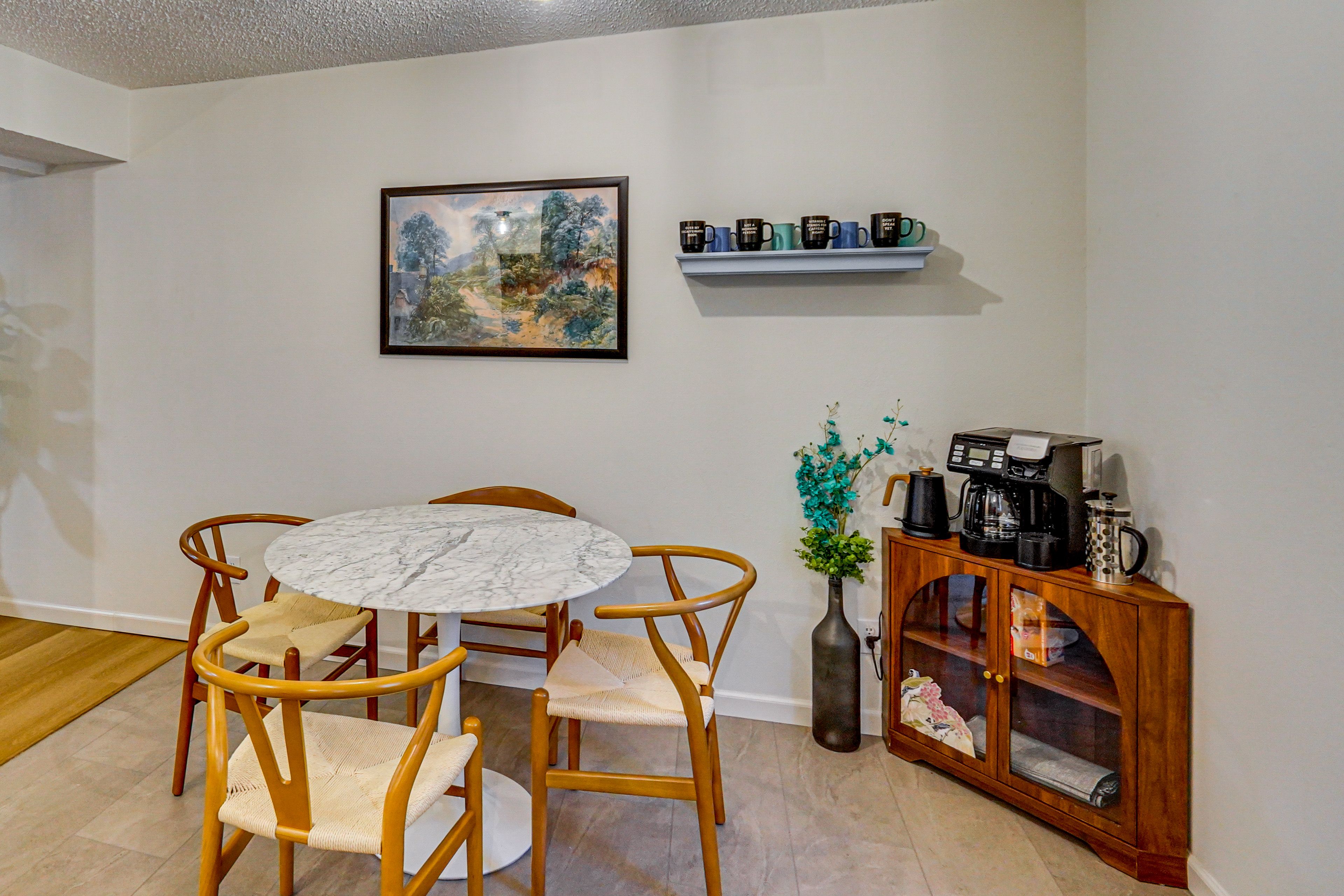 Dining Area | Central Heating & A/C