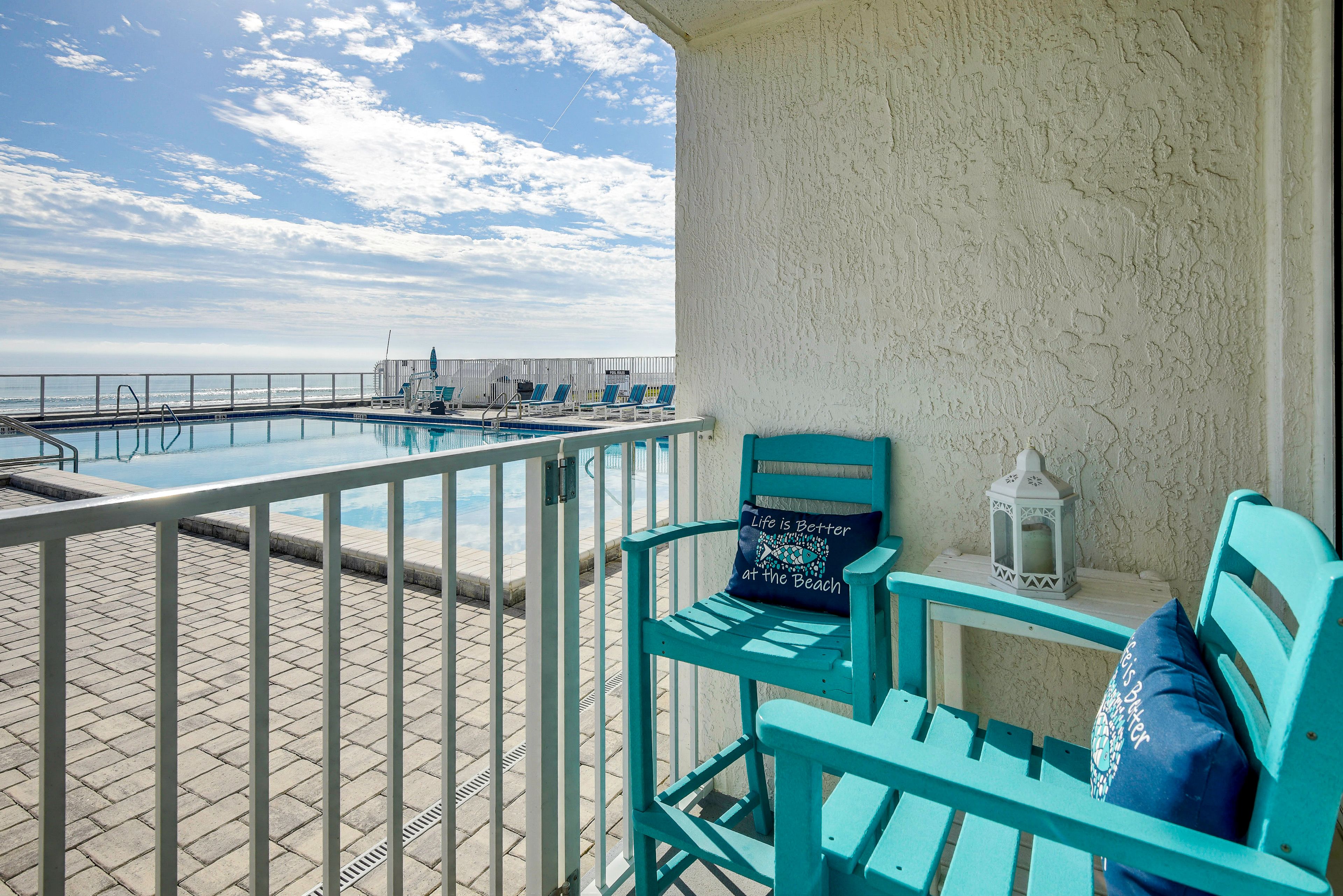 Patio | Pool & Ocean View