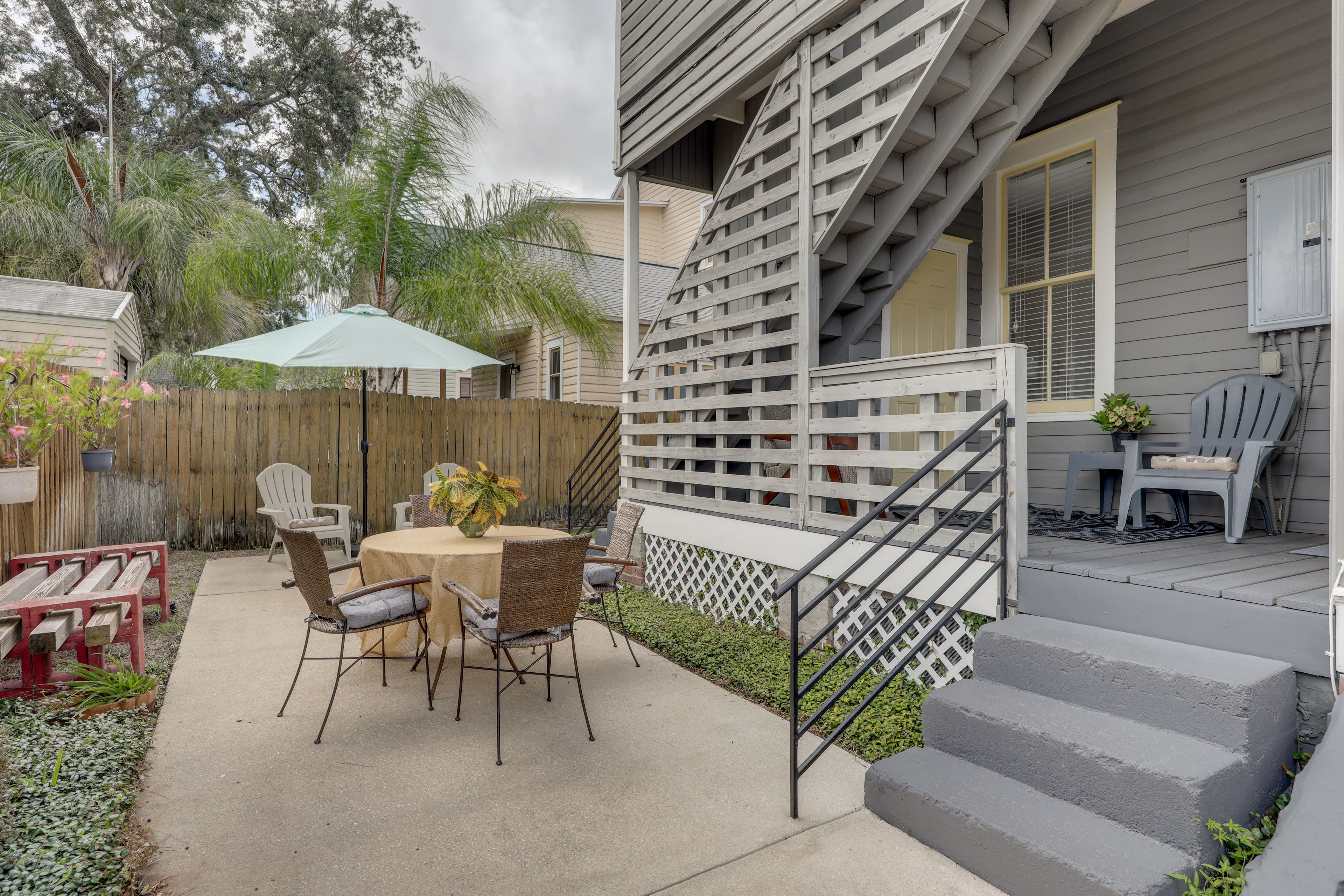 Outdoor Space | Owner On-Site (Upstairs Unit)