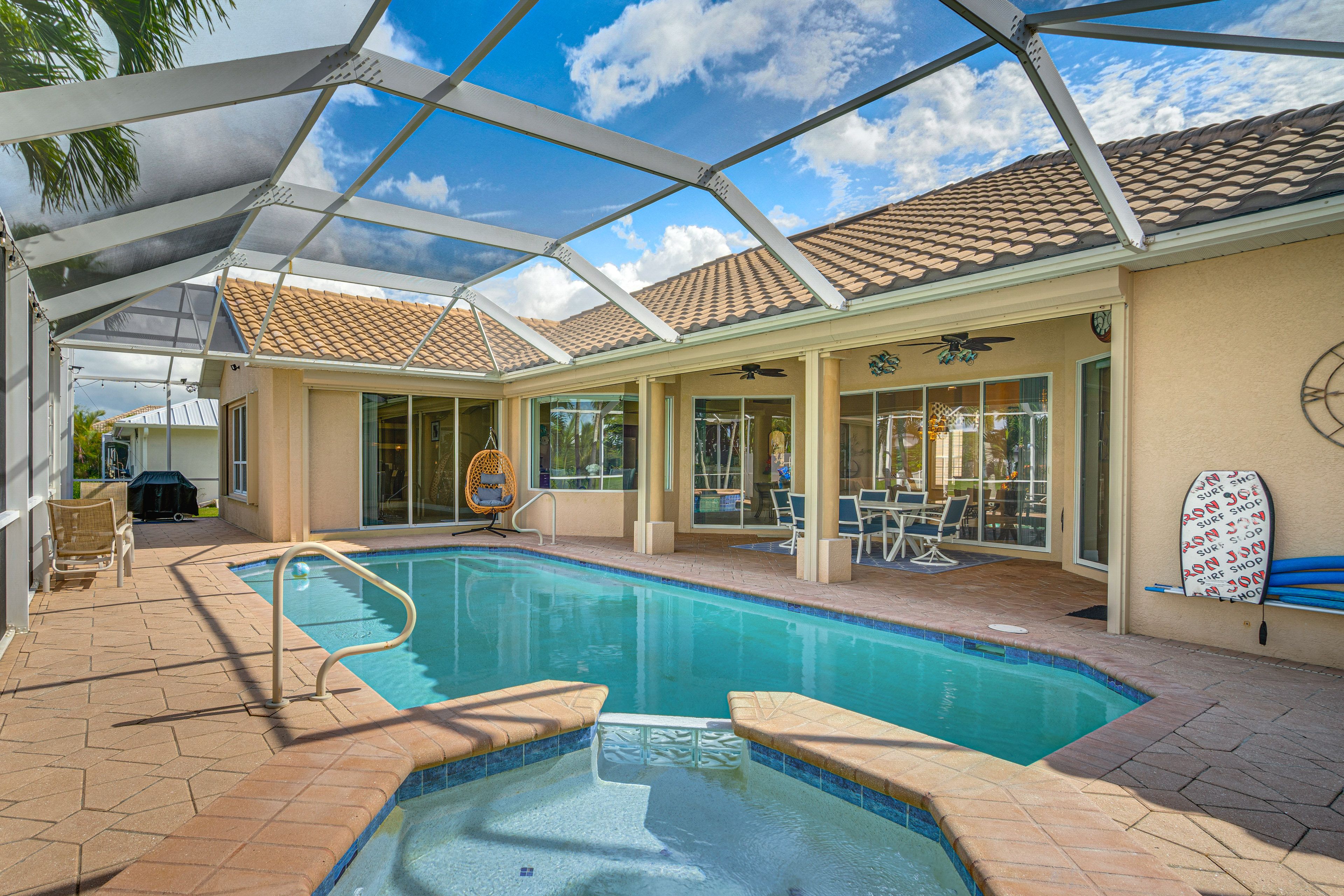 Cape Coral Vacation Rental | 3BR | 3BA | 2,399 Sq Ft | Step-Free Access