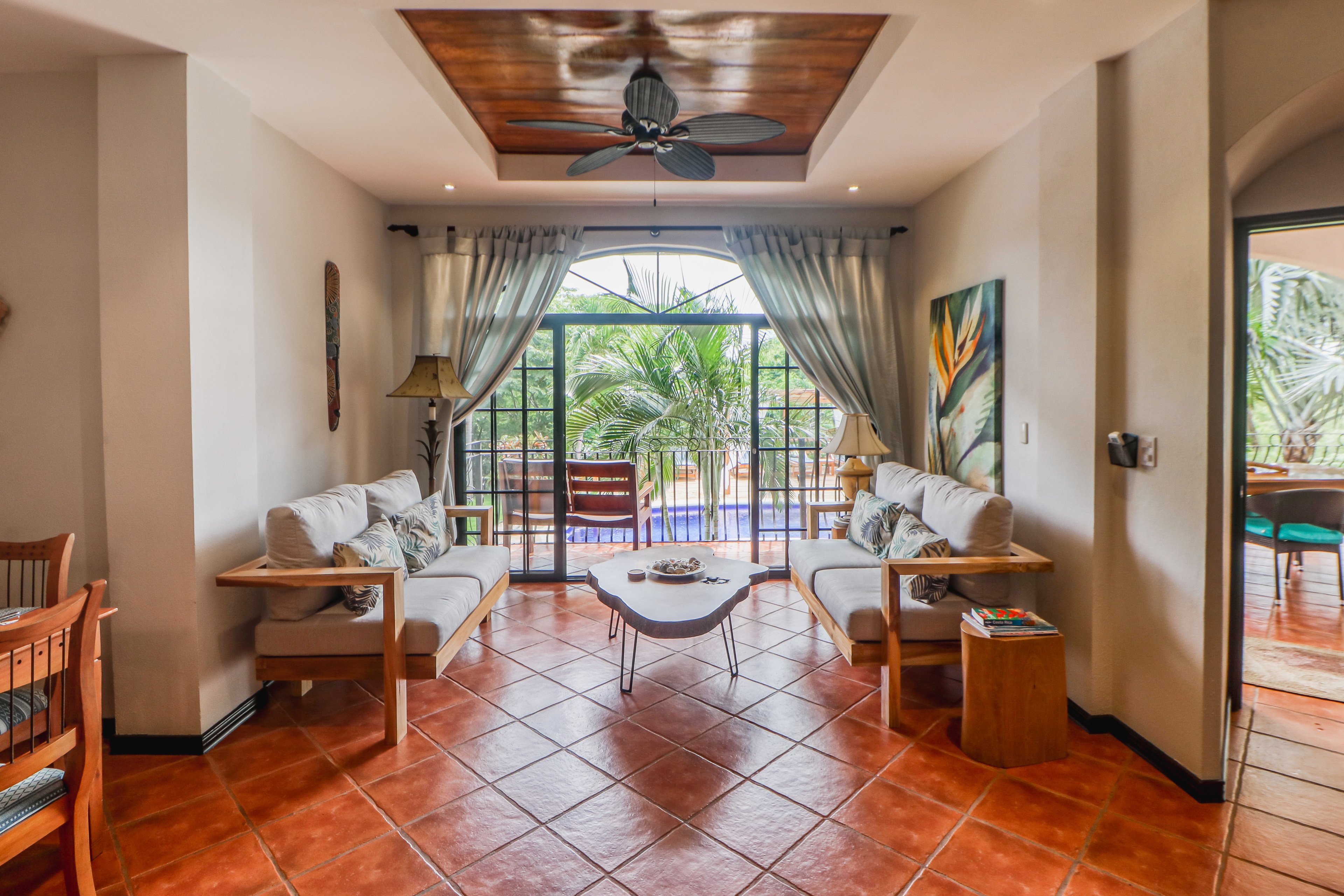 Casa Mimosa Poolside Interior