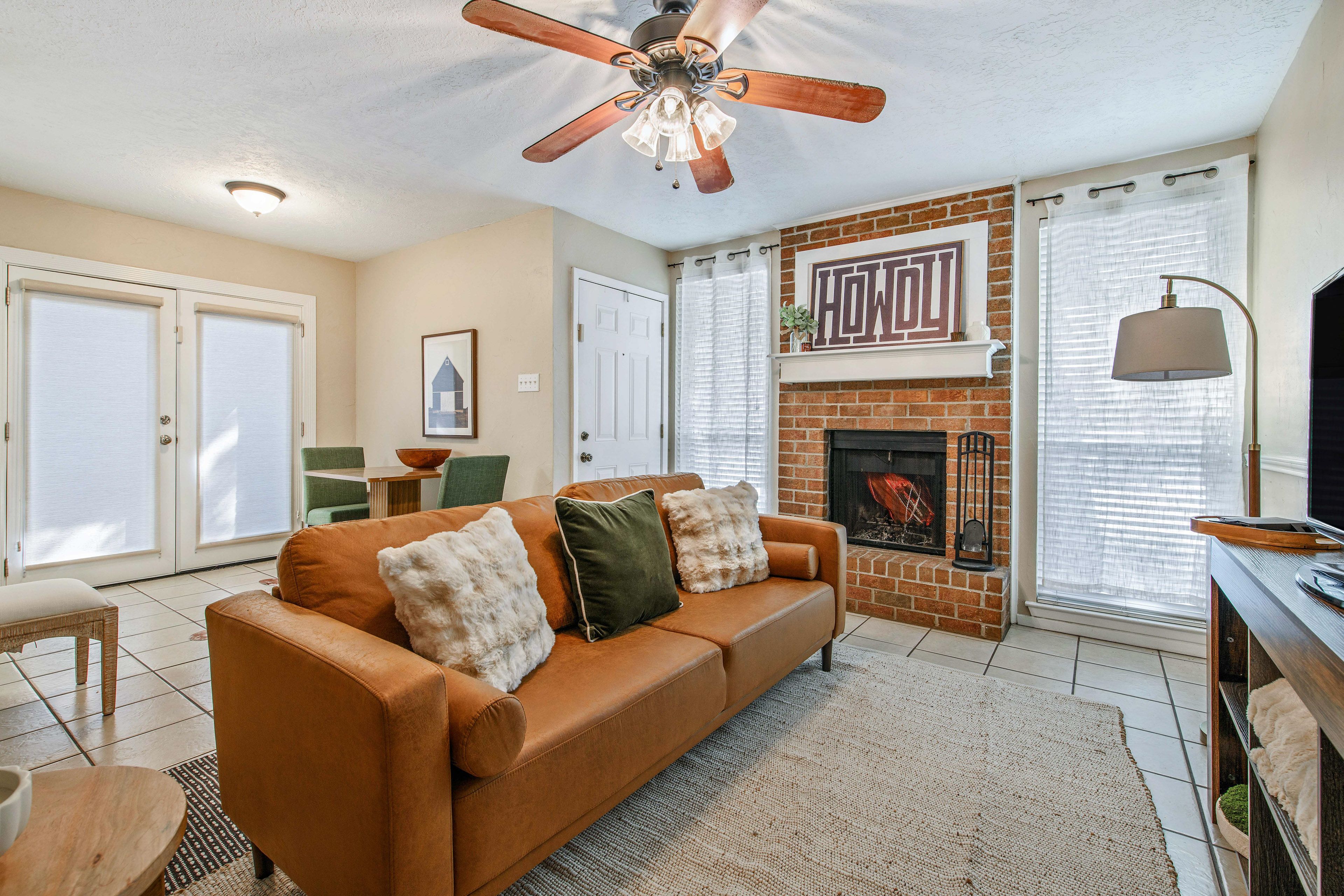 College Station Vacation Rental | 1BR | 1.5BA | 850 Sq Ft