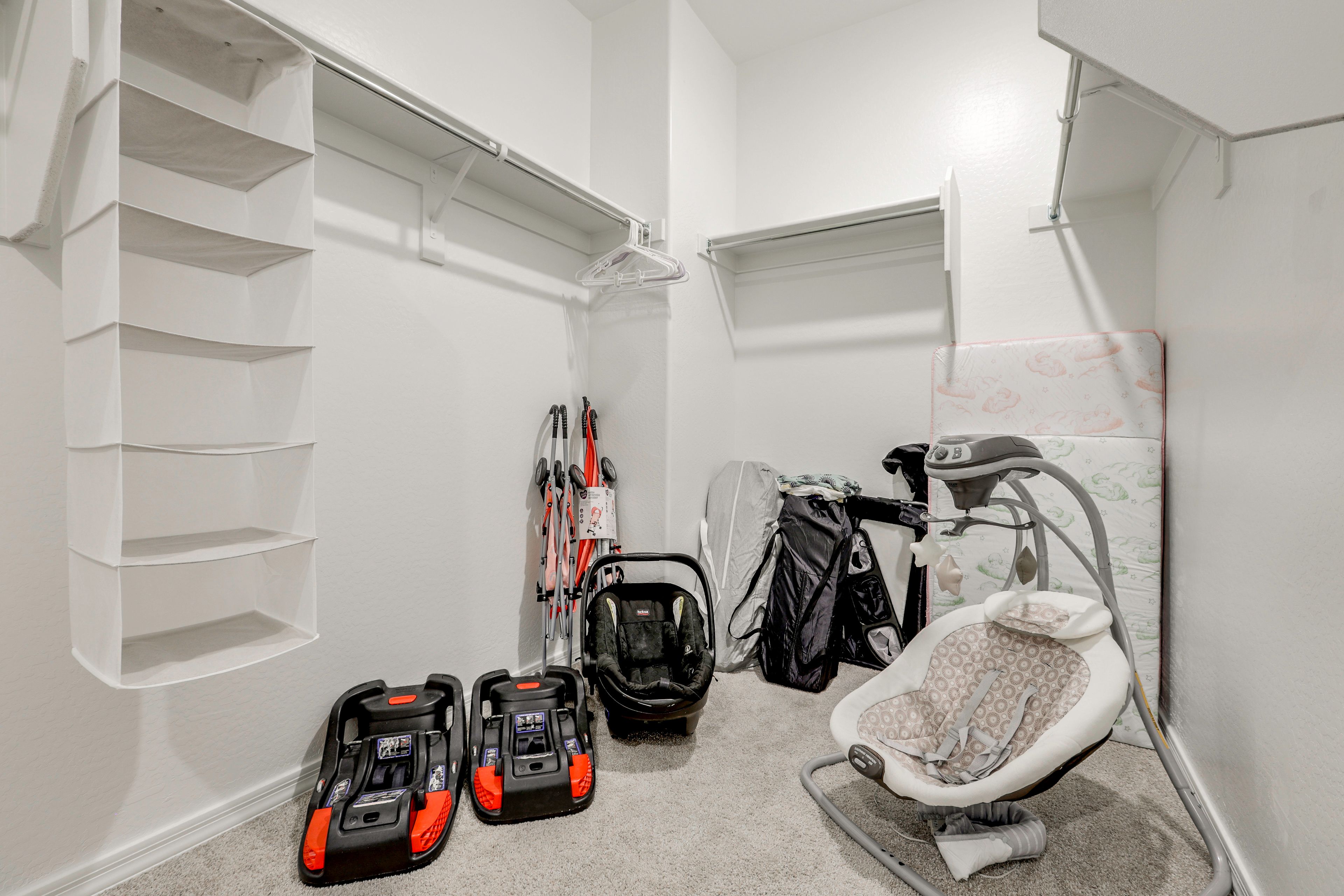 Walk-In Closet | Baby-Friendly Amenities