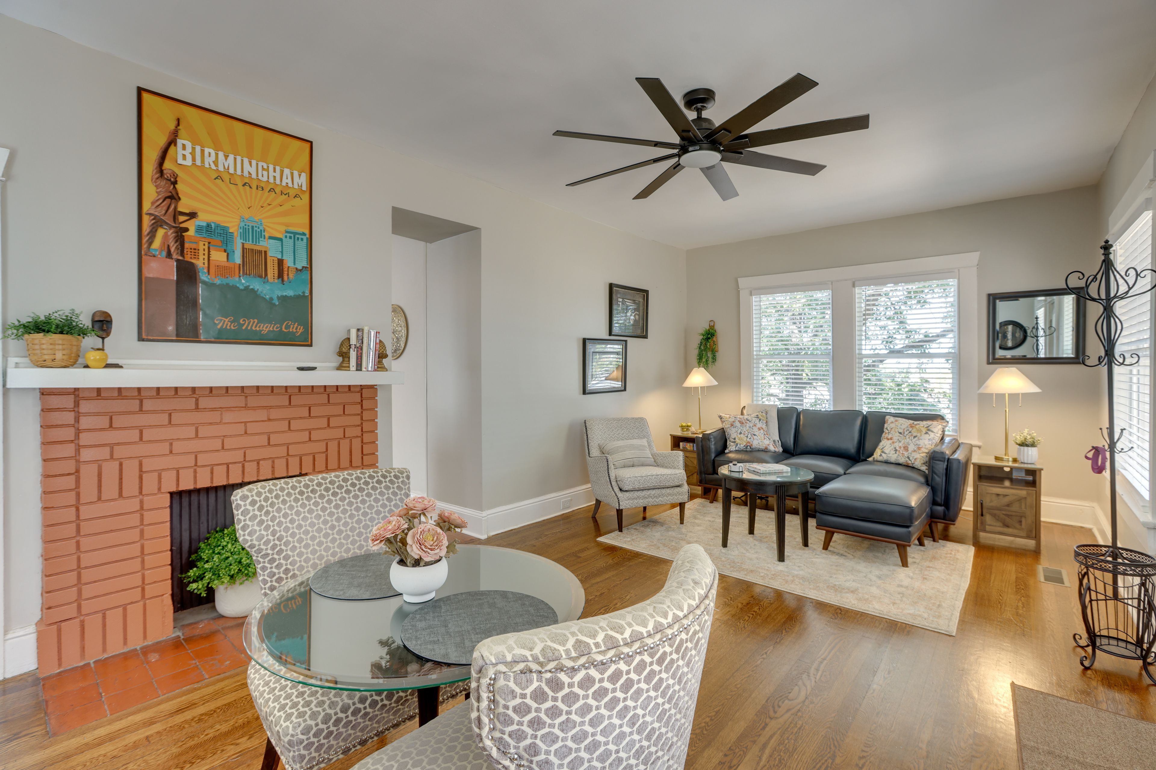 Birmingham Vacation Rental | 2BR | 1BA | 1,400 Sq Ft