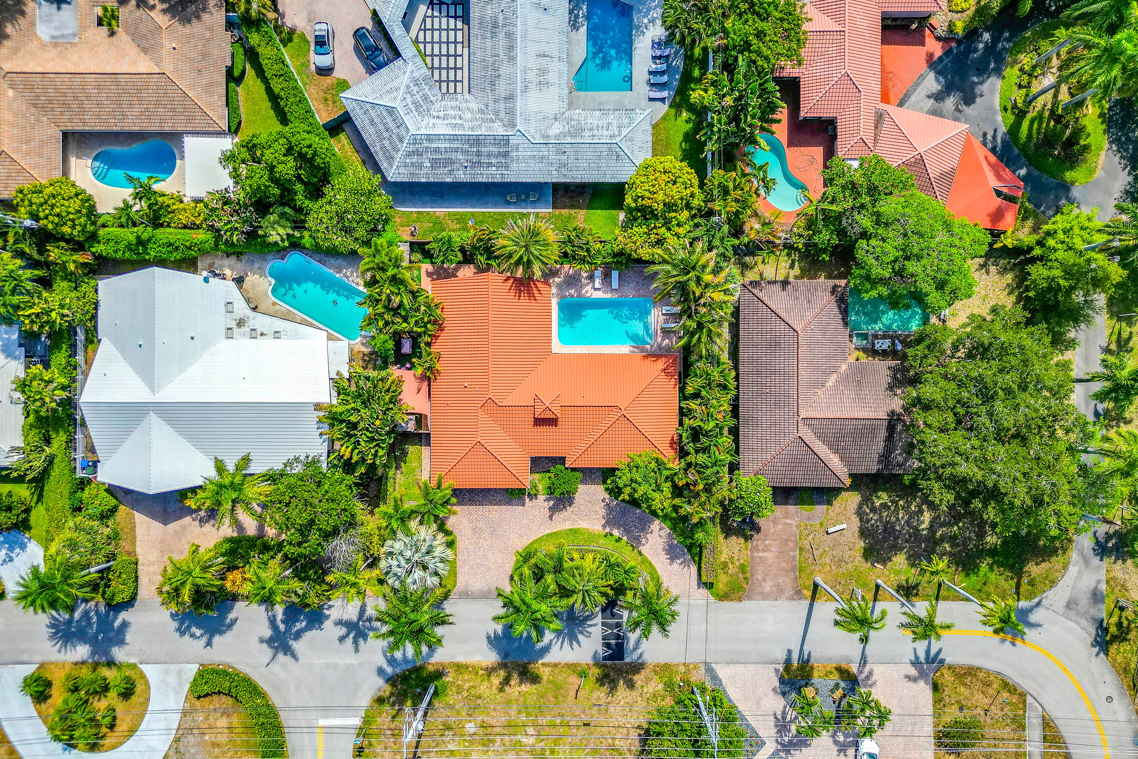 Aerial View of Property