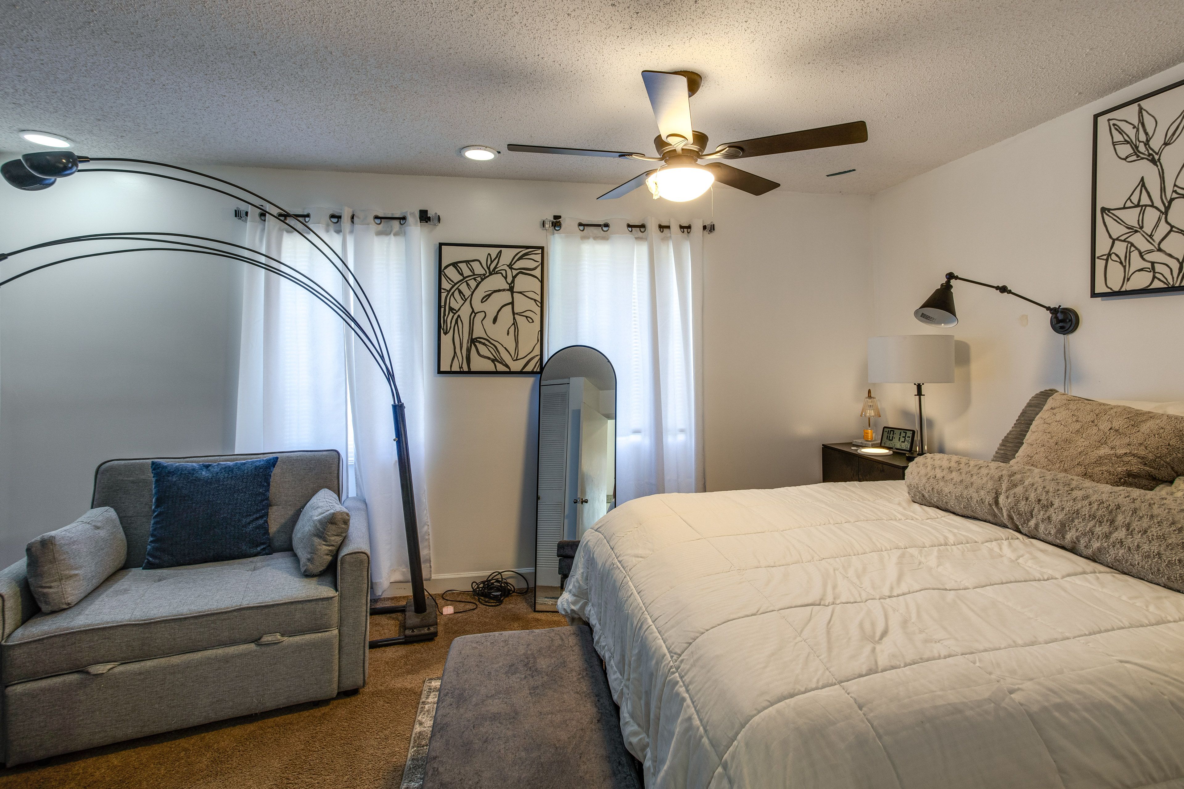 Bedroom 2 | 2nd Floor | Queen Bed | Sleeper Sofa