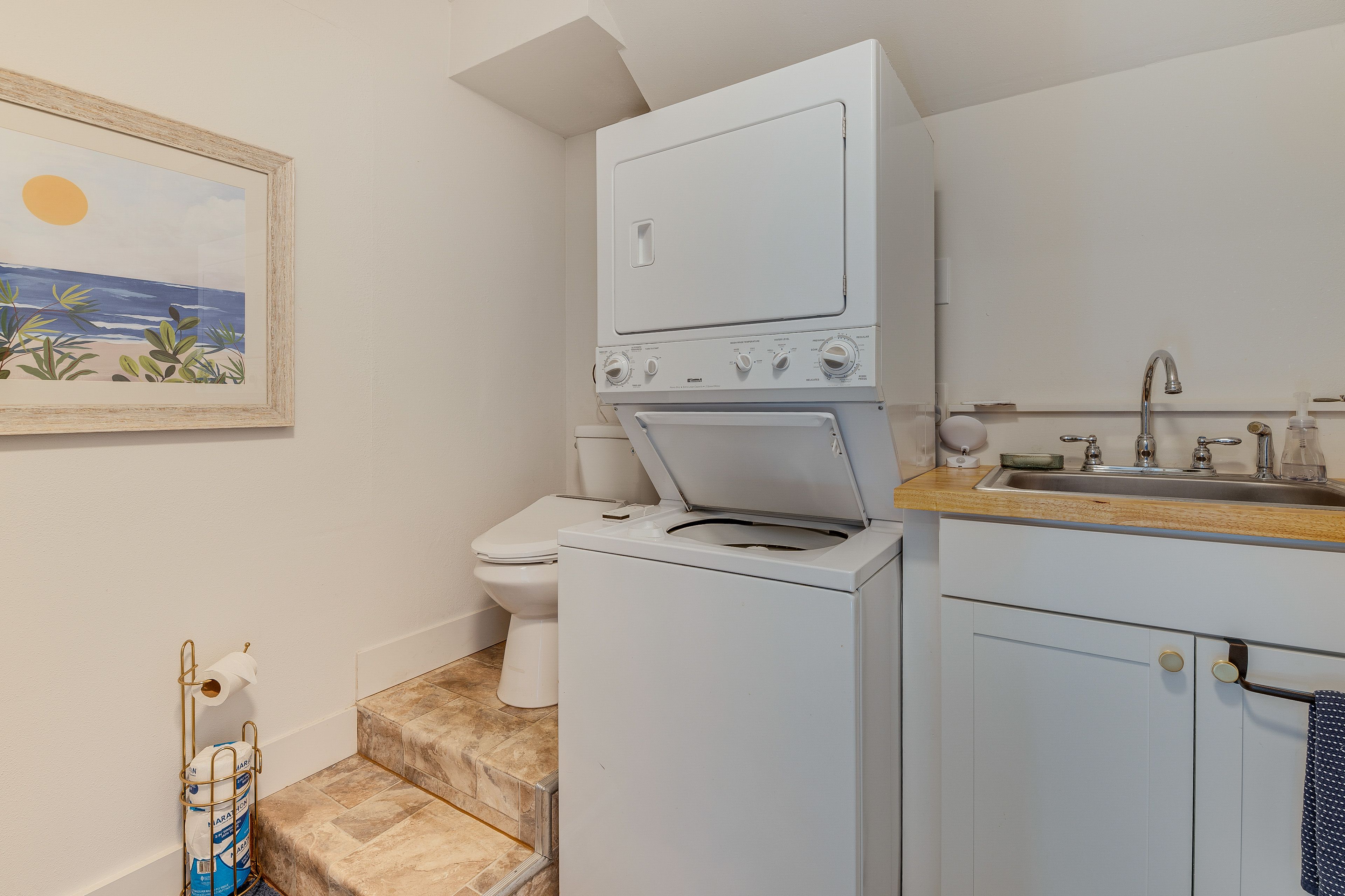 Half Bathroom/Laundry Room | 1st Floor