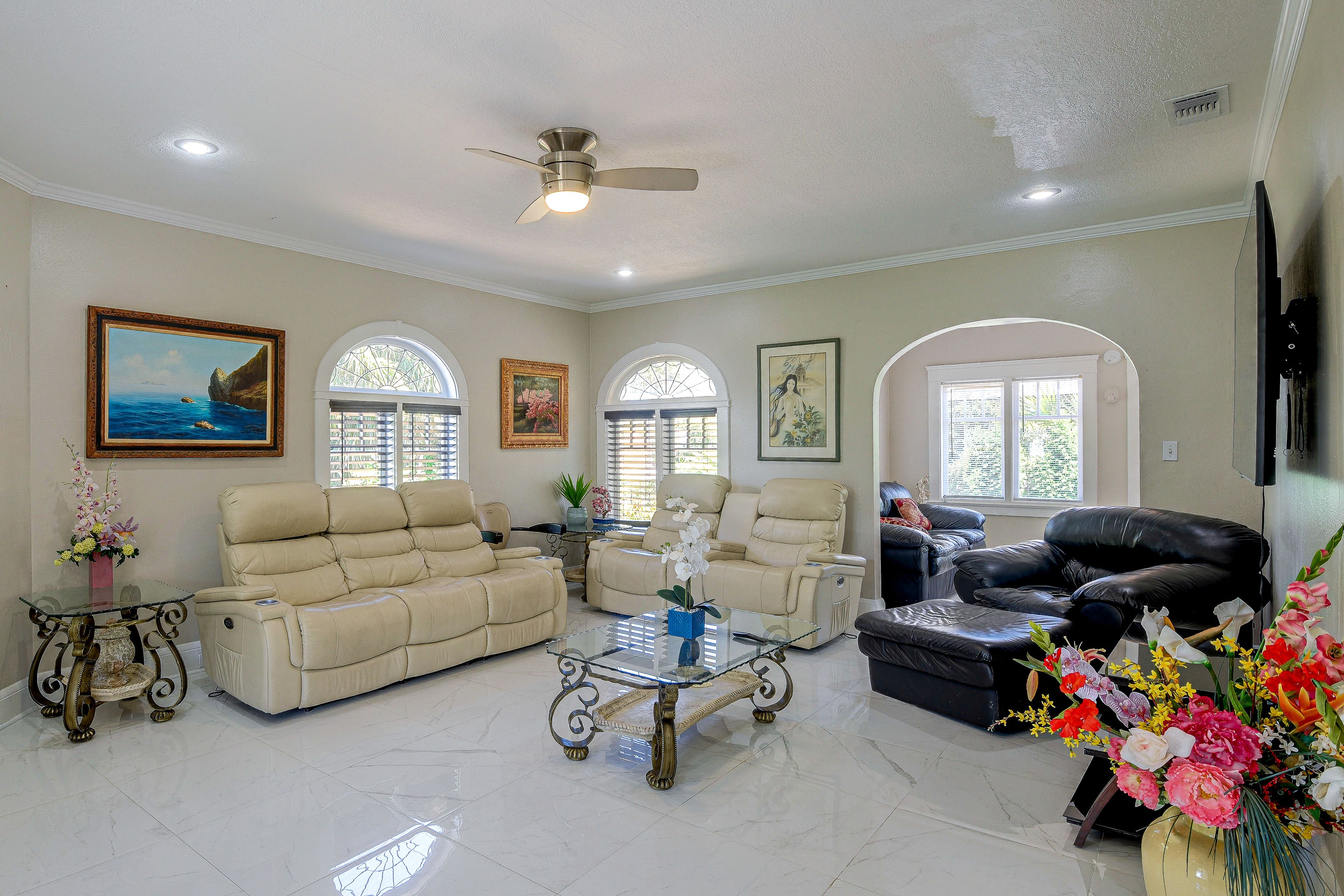Daytona Beach Vacation Rental | 3BR | 2.5BA | 1,500 Sq Ft | 5 Steps to Enter