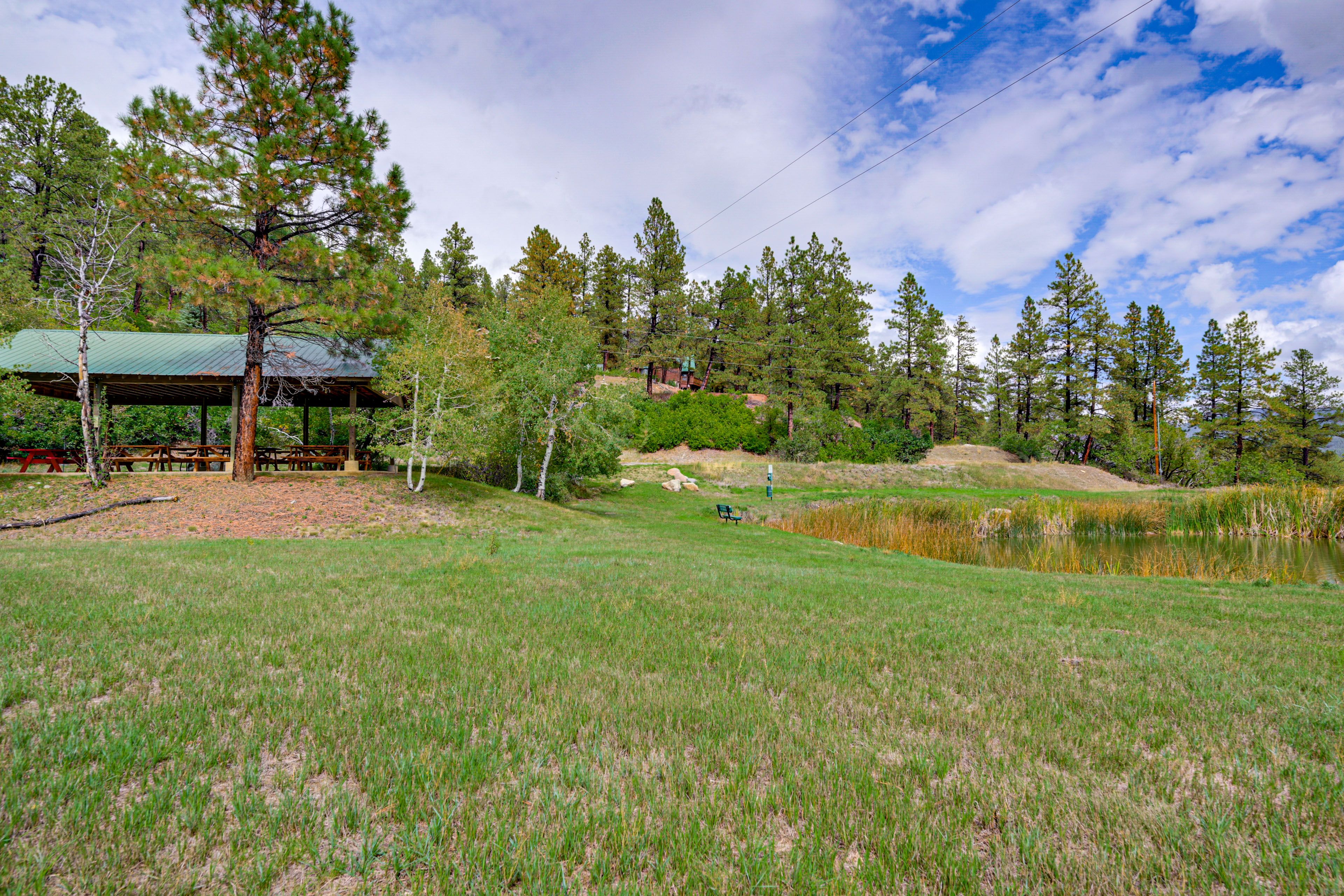 Community Pond & Picnic Pavilion