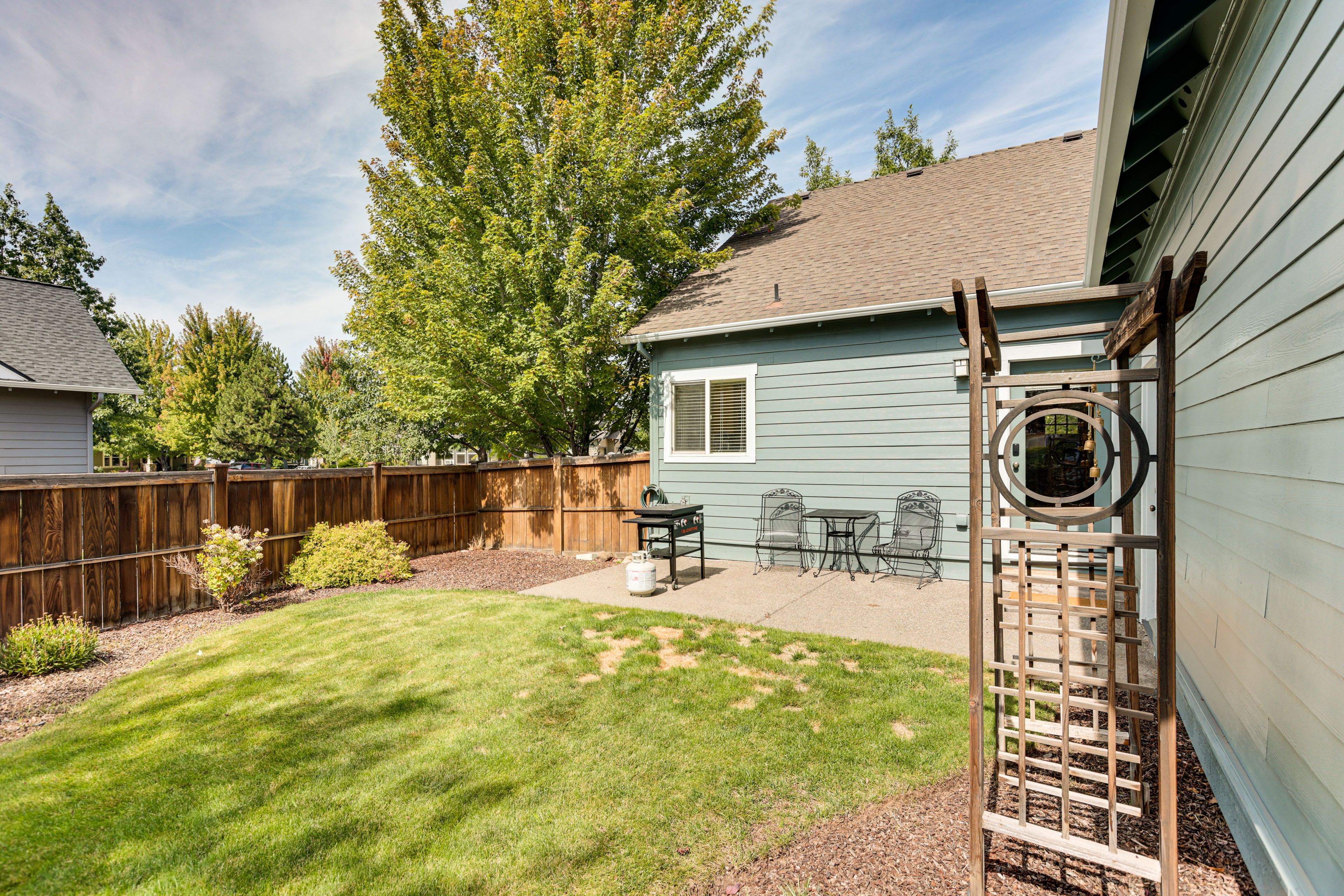 Fenced Backyard