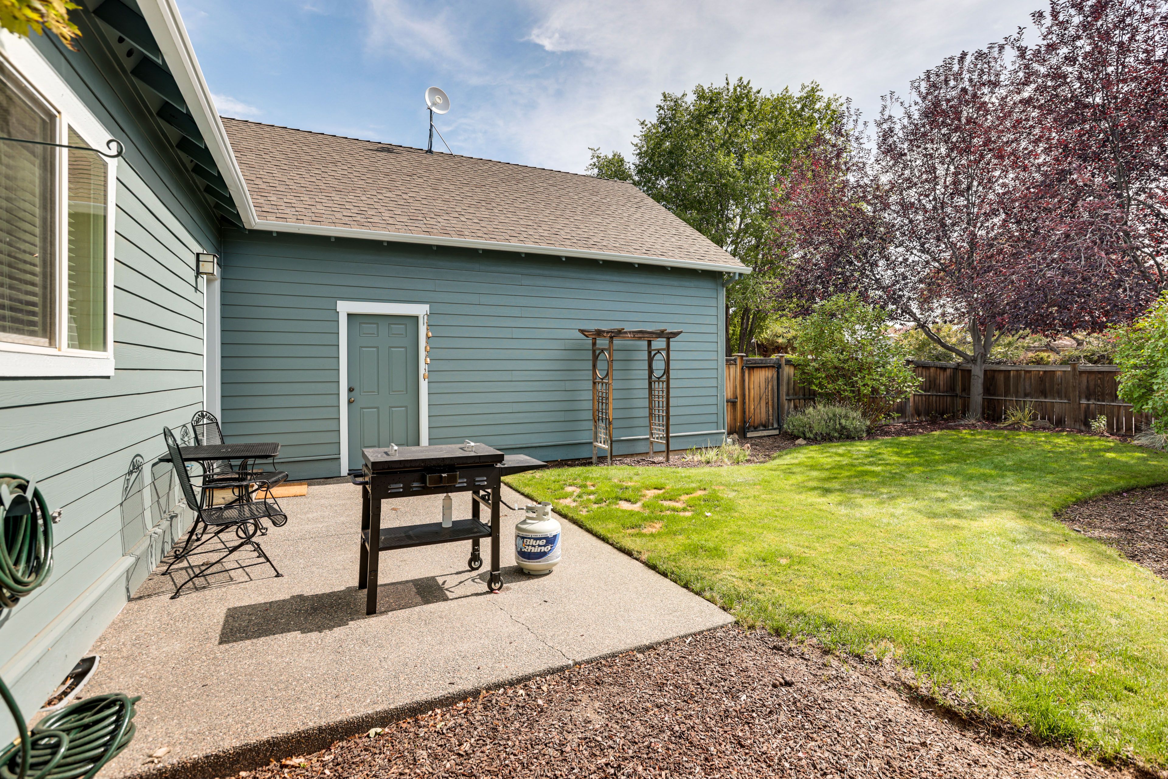 Fenced Backyard