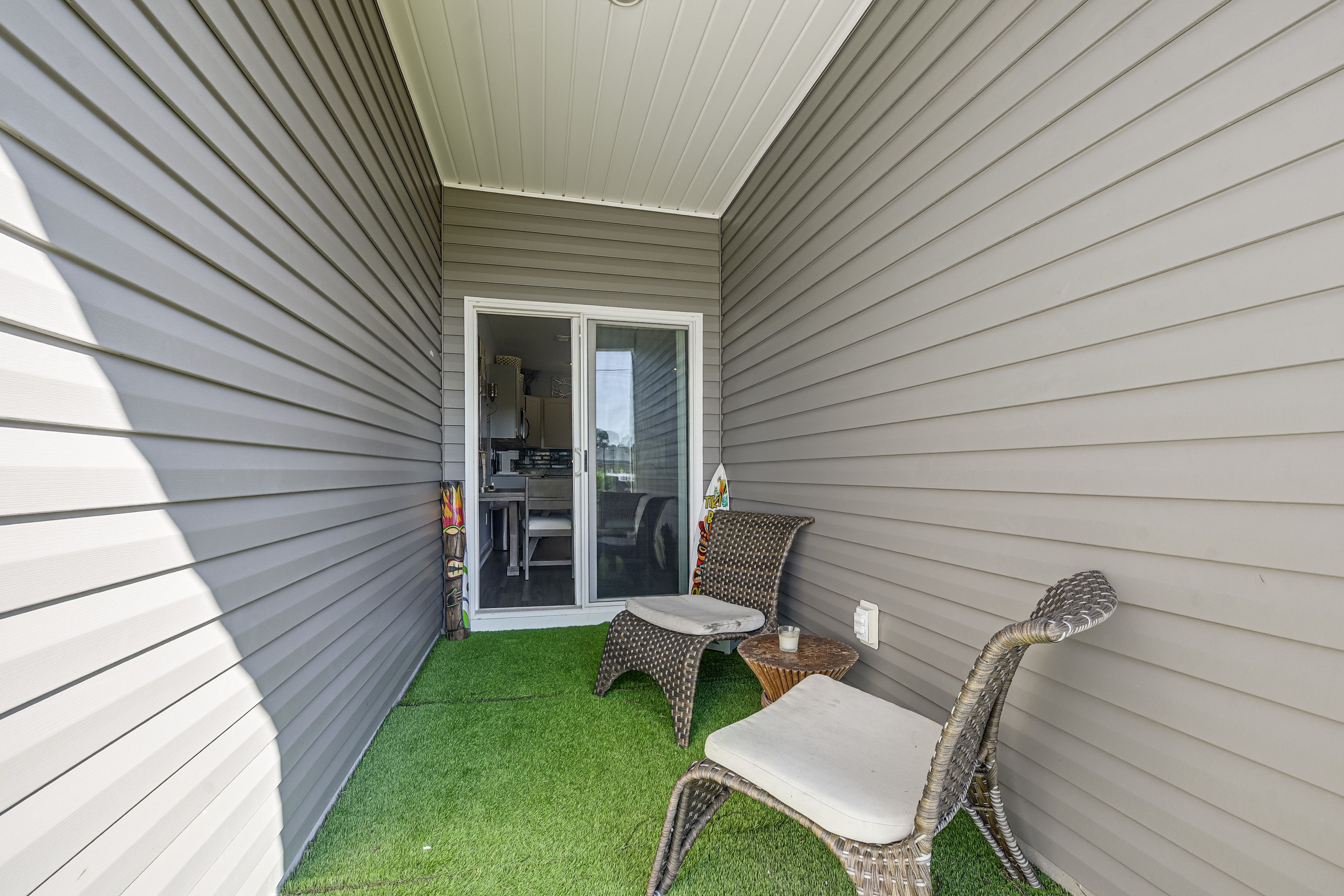 Turf Patio Seating