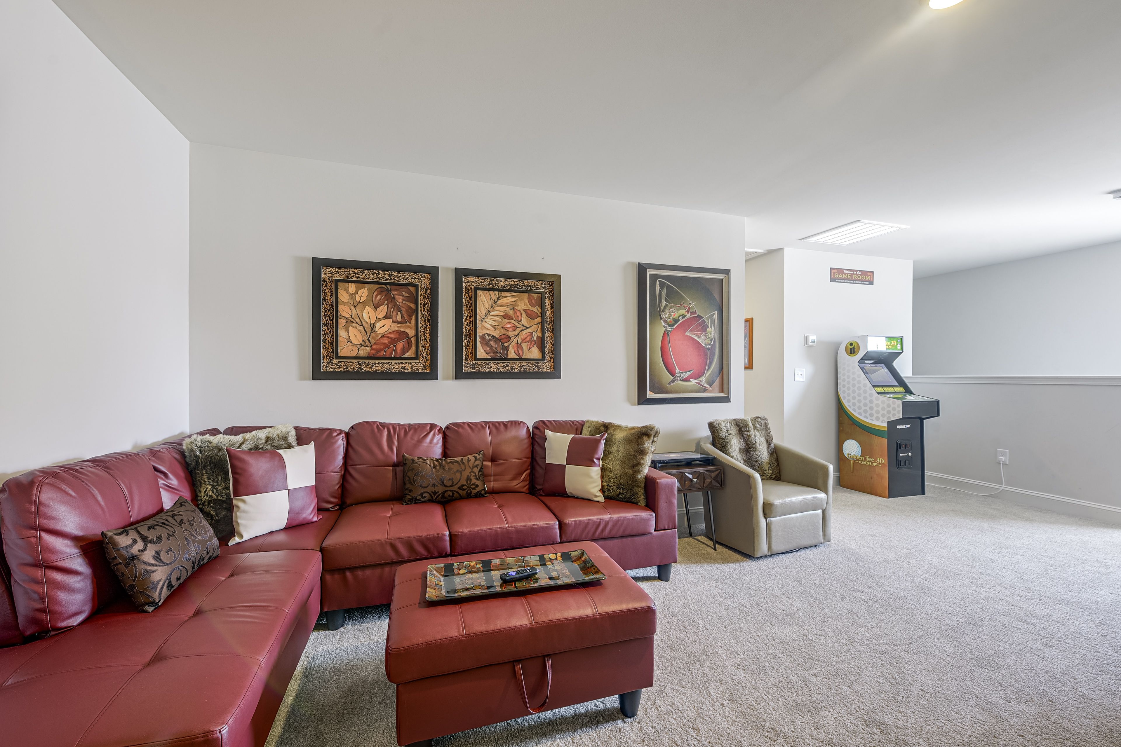 Upstairs Game Room | Golden Tee