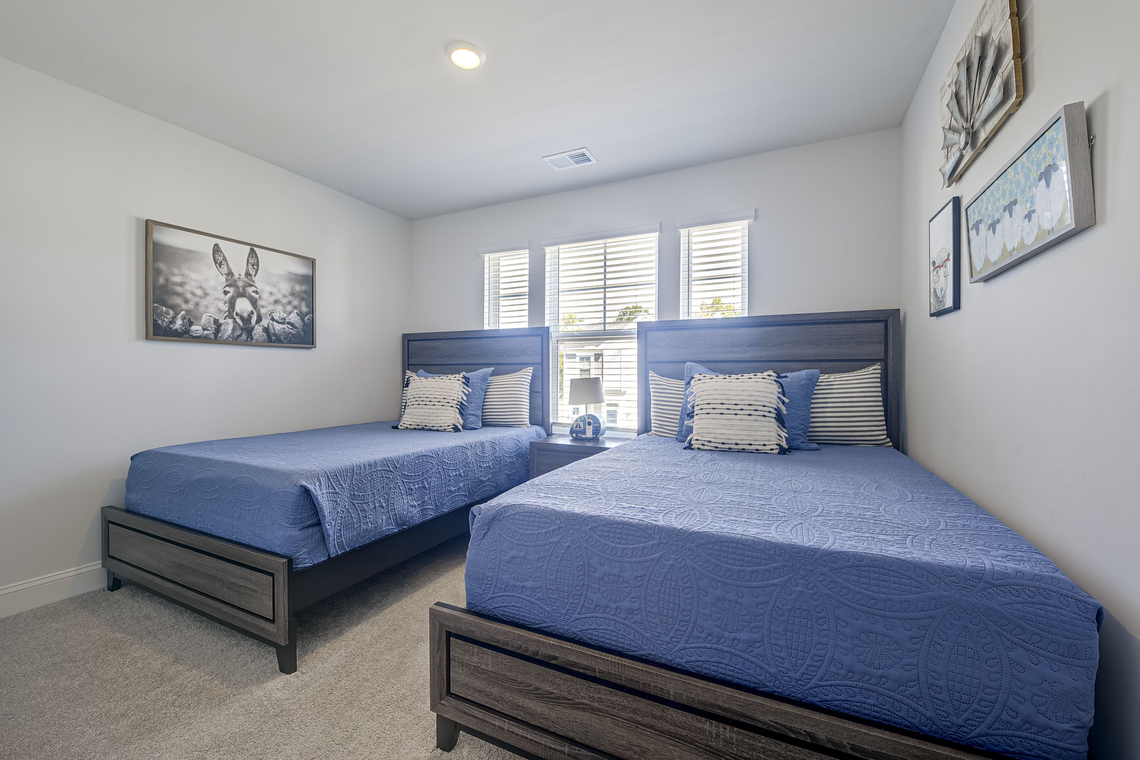 Bedroom 3 | Upper Level | 2 Full Beds