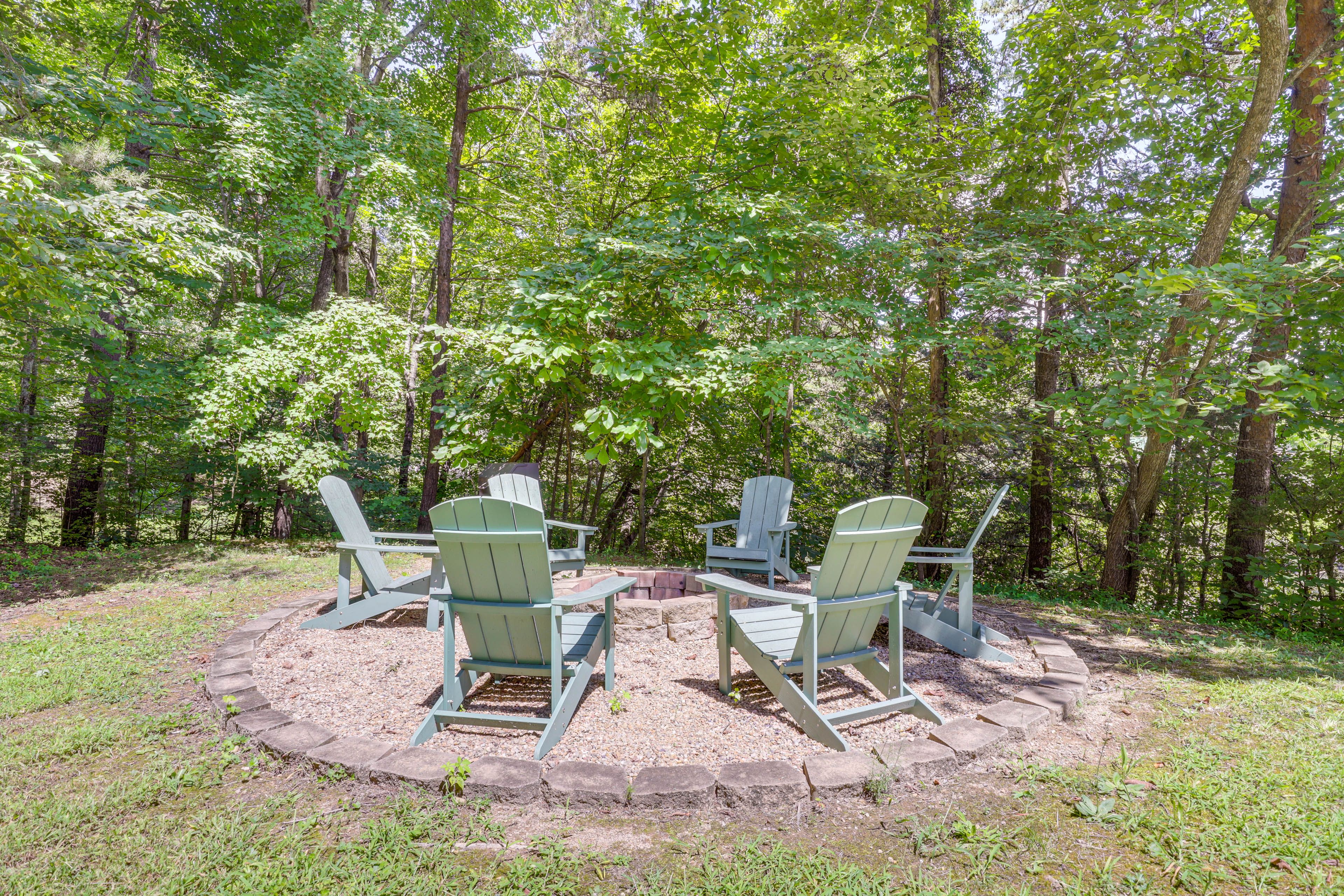 Private Yard w/ Fire Pit