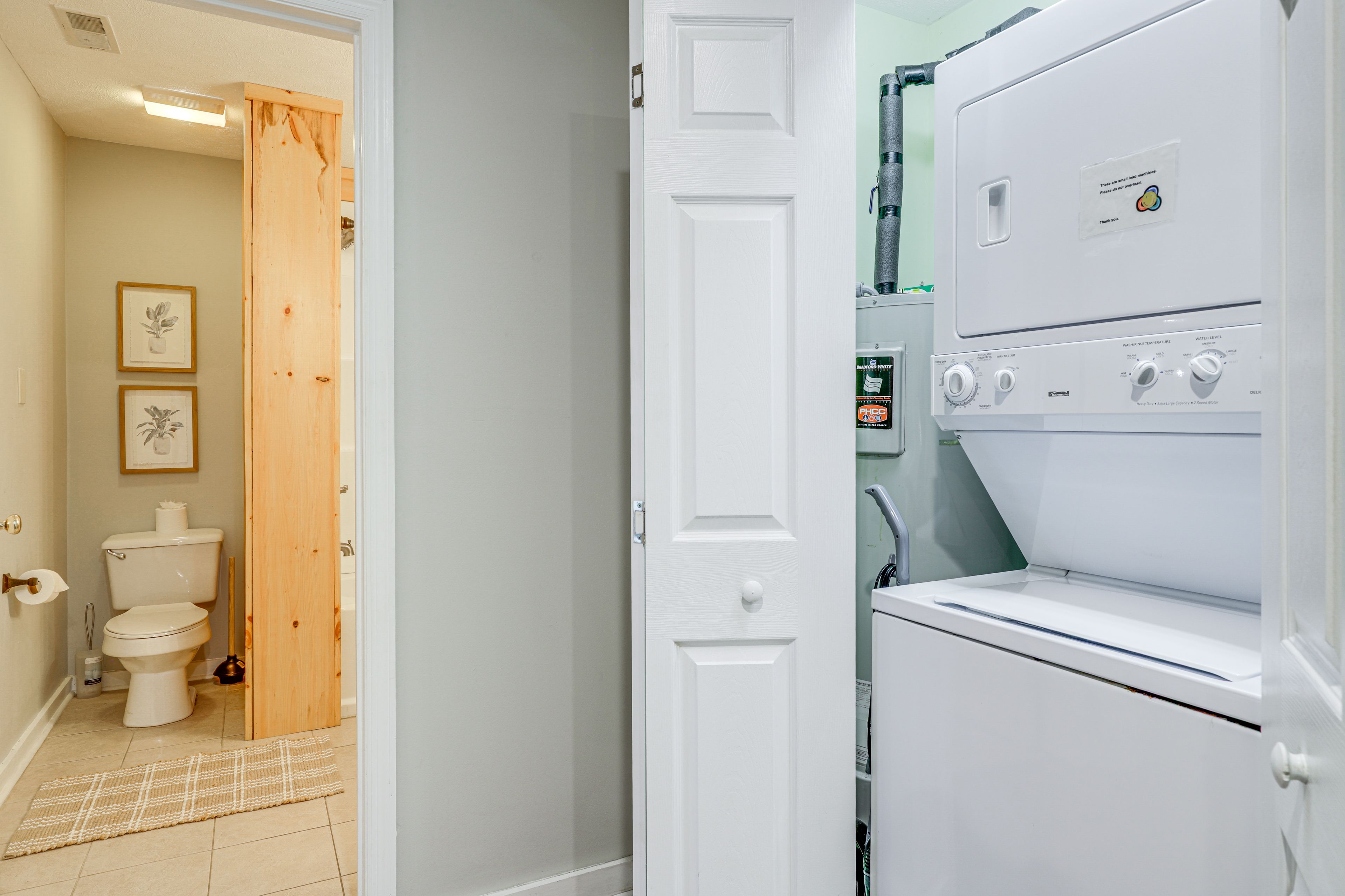 Laundry Closet | Lower Level