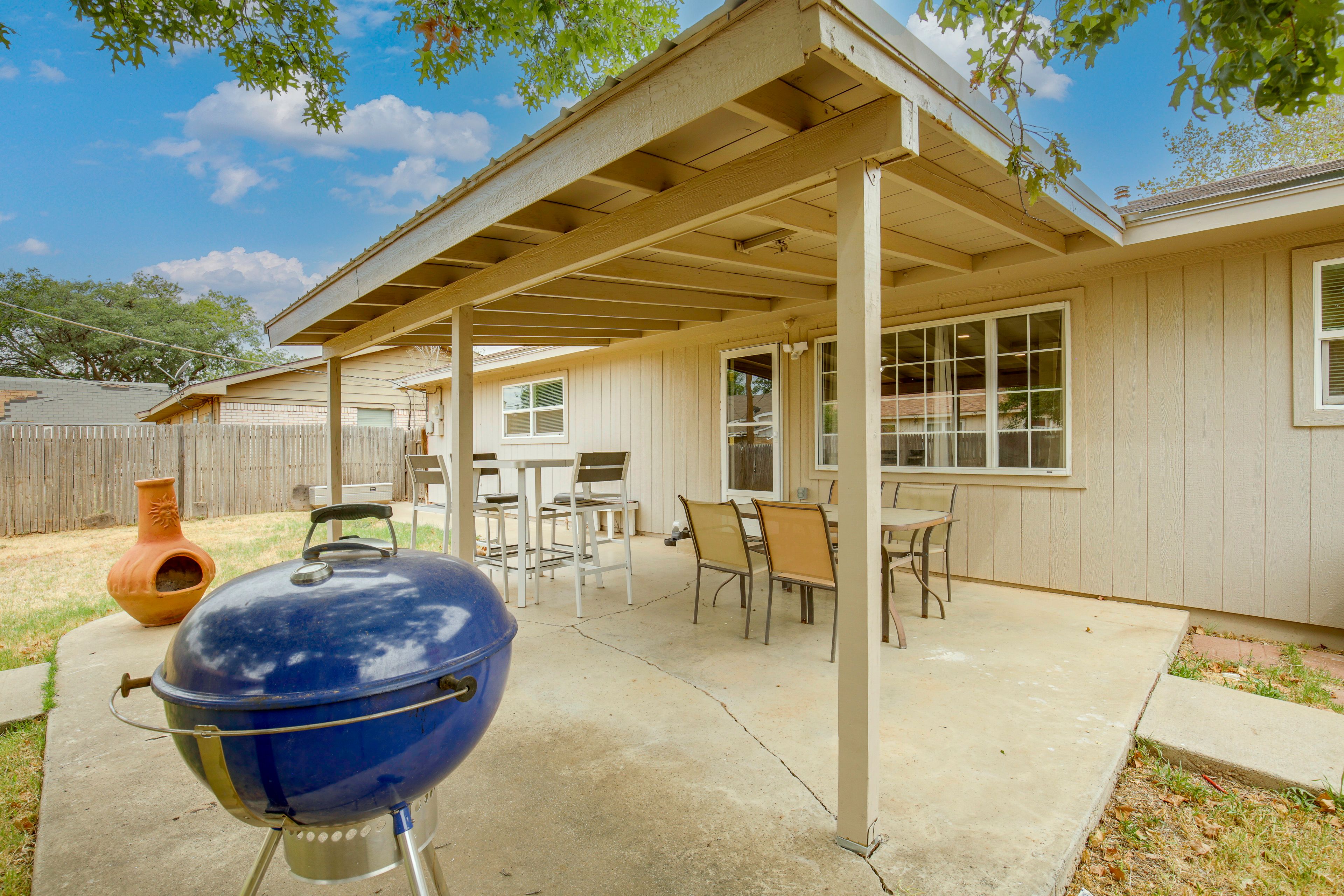 Covered Patio | Private Yard