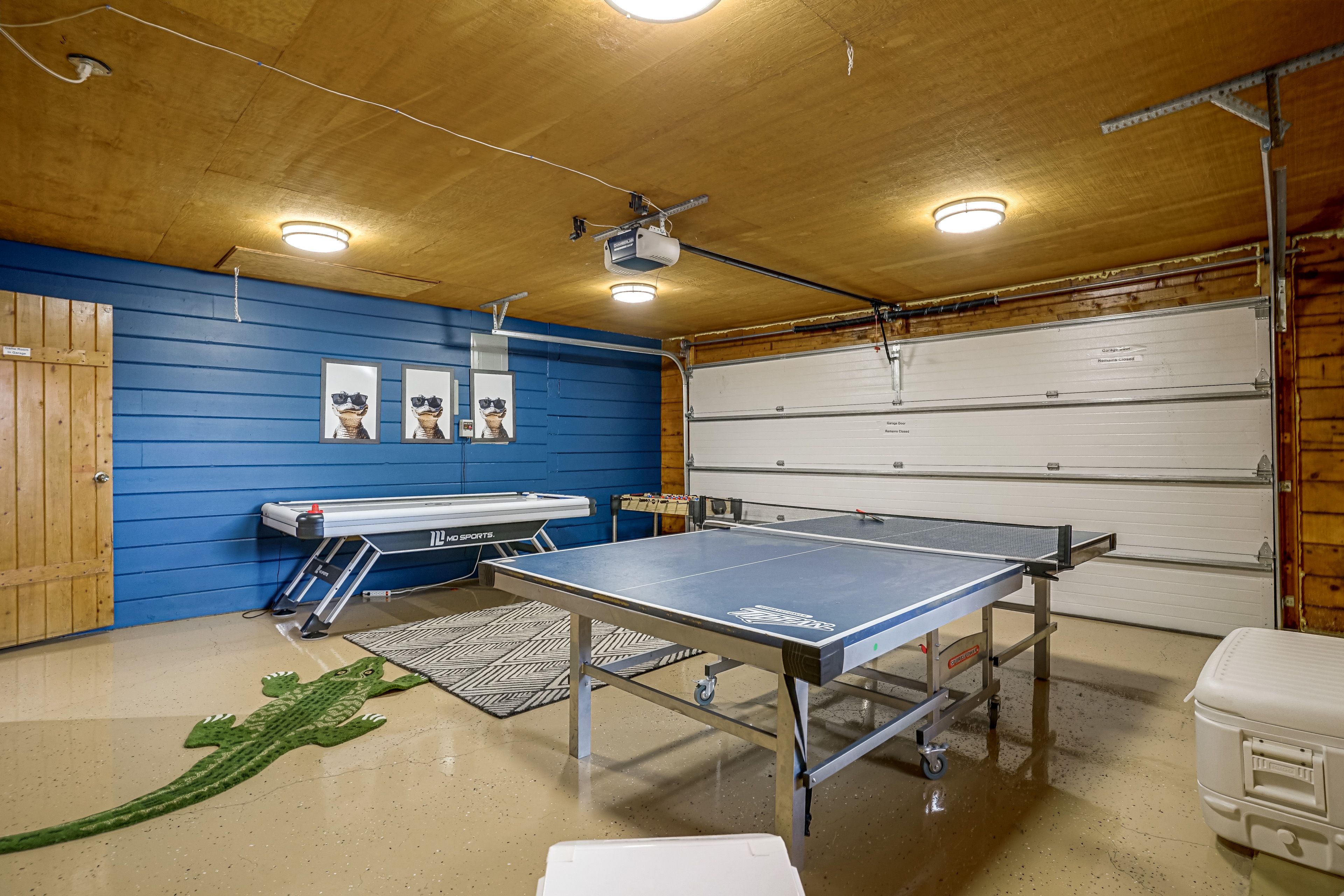 Garage Game Room