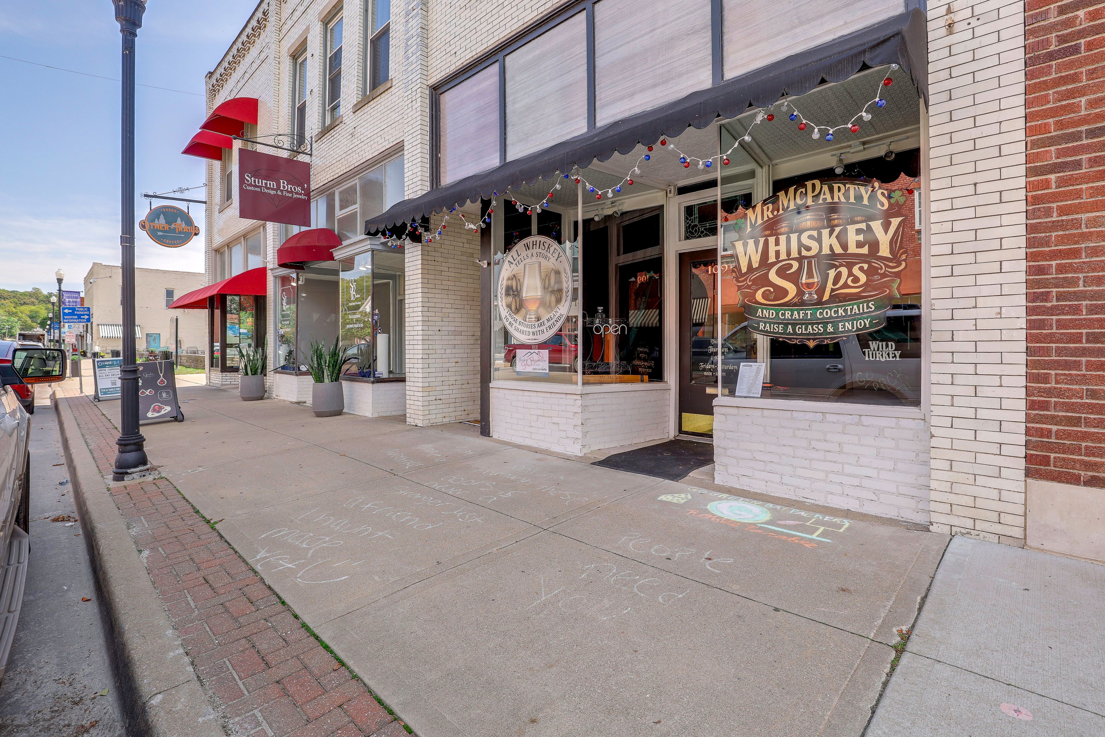 Exterior | Downtown Location Above Mr. MrParty's