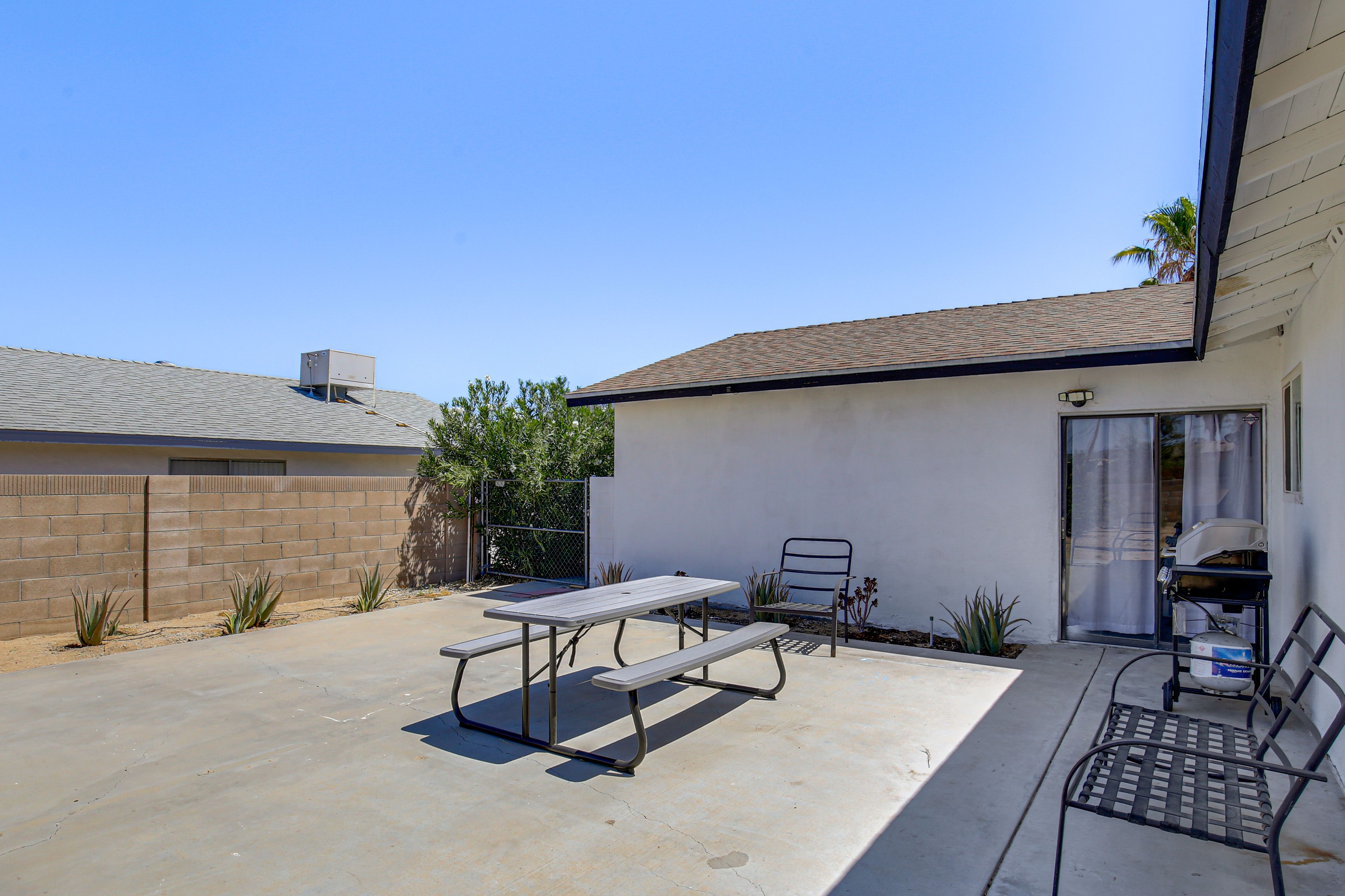 Furnished Patio | Dining Area | Private Yard