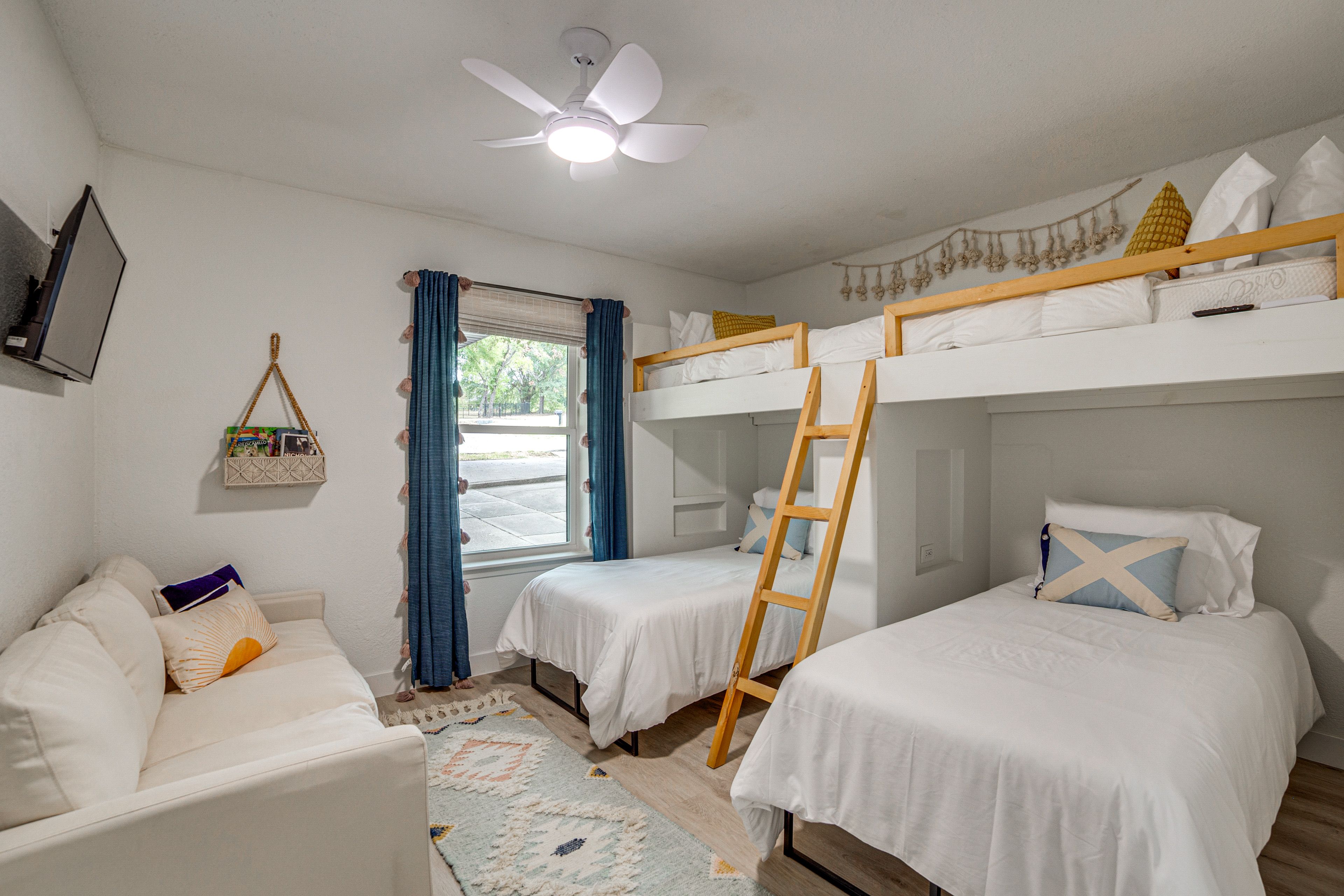 Bedroom | 2 Twin Beds | 2 Lofted Twin Beds