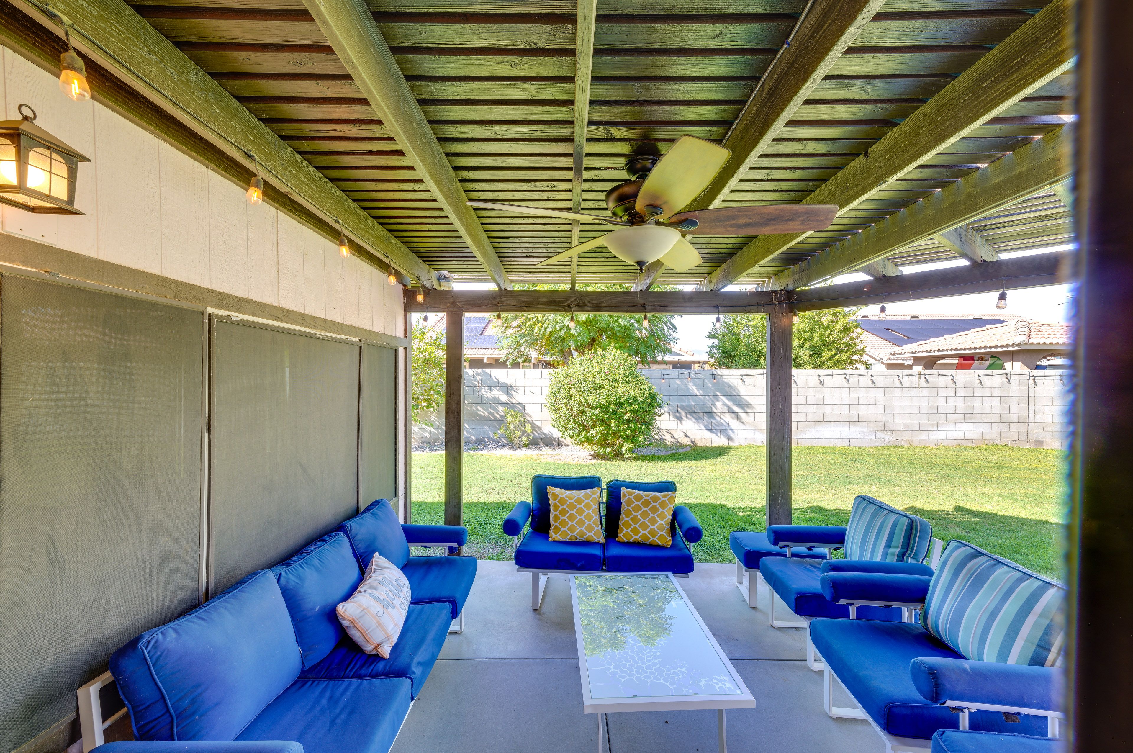 Private Exterior | Covered Patio