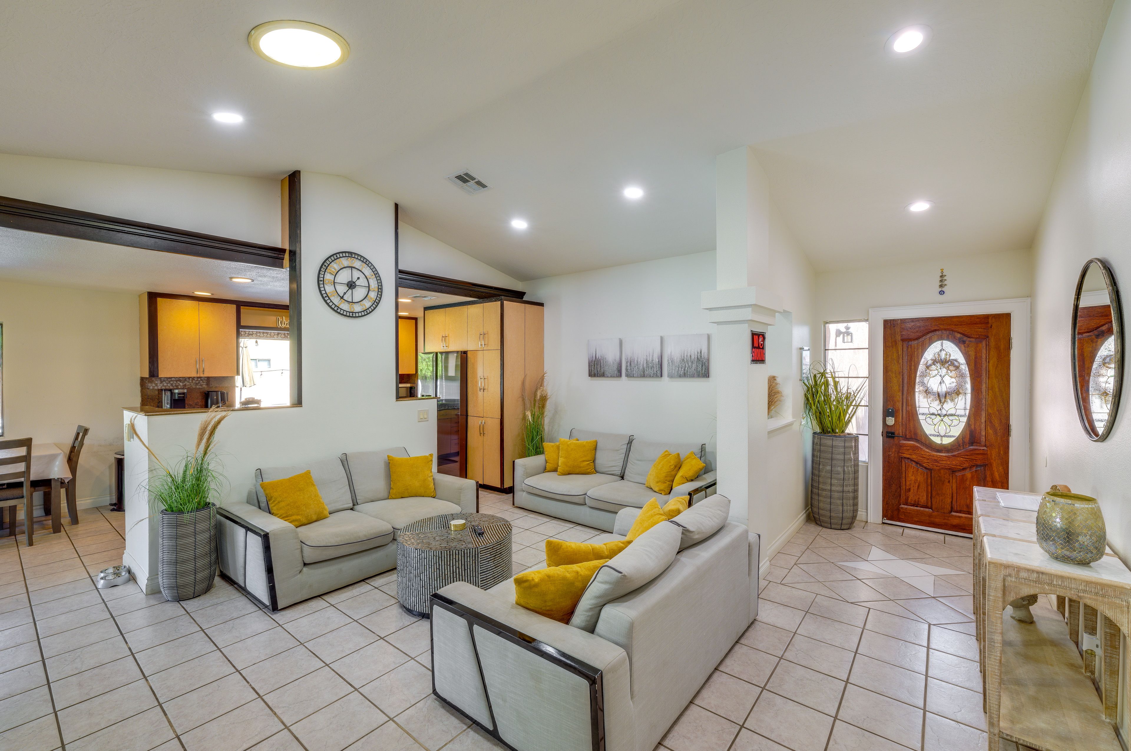 Interior | Open Floor Plan | Single-Story Home
